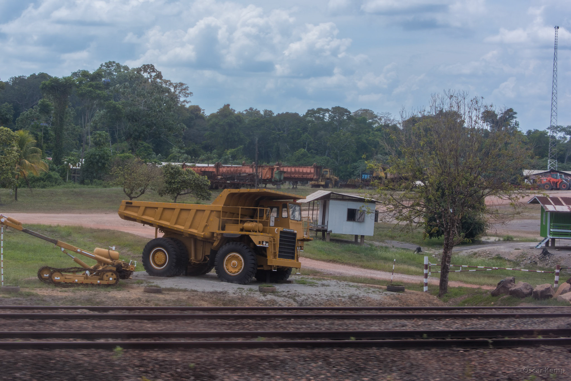 Apoera / Local gravel (crushed stone) production plant [Suriname, 2018 10]