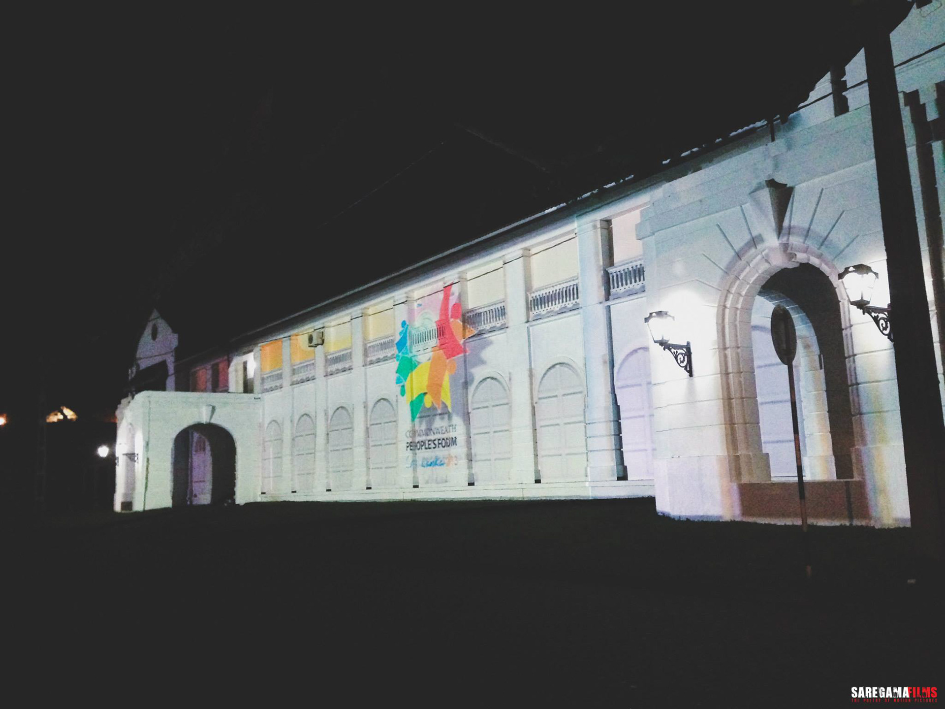 CHOGM Event - Projection Mapping