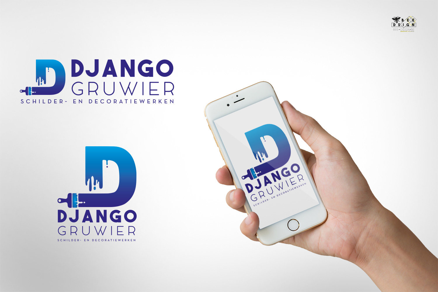 Logo Django Gruwier schilderwerken
