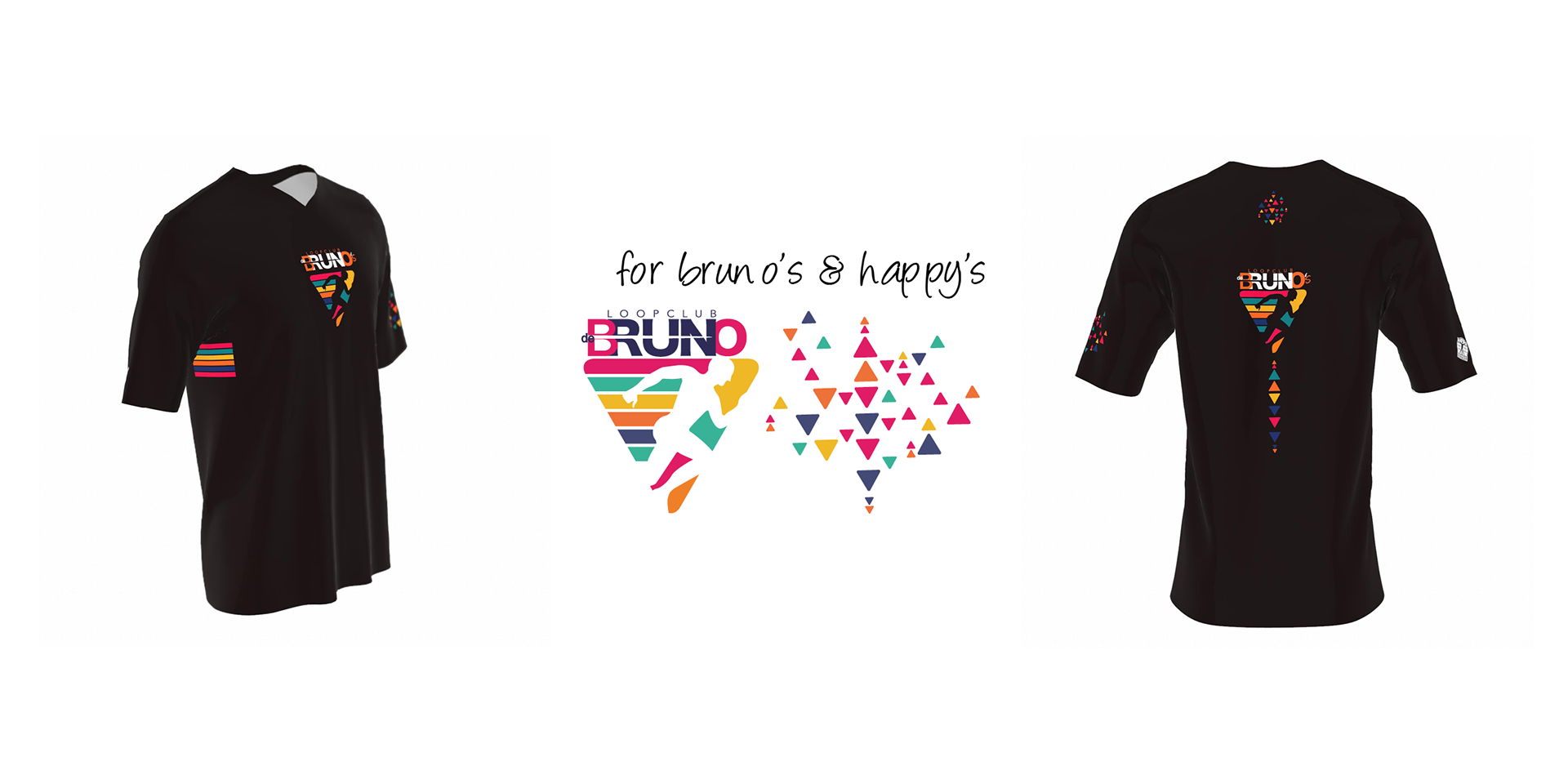 Outfit en logo Loopclub de Bruno's