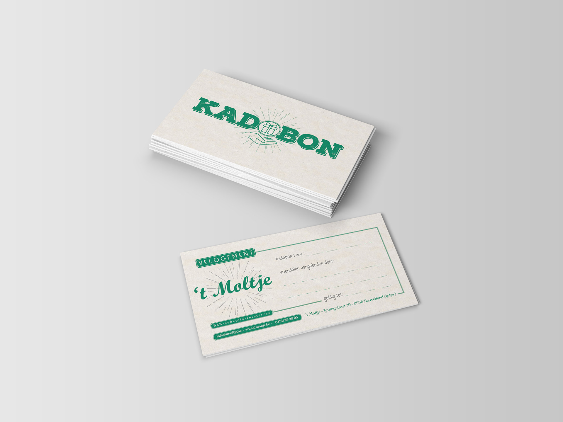 Kadobon 't Moltje