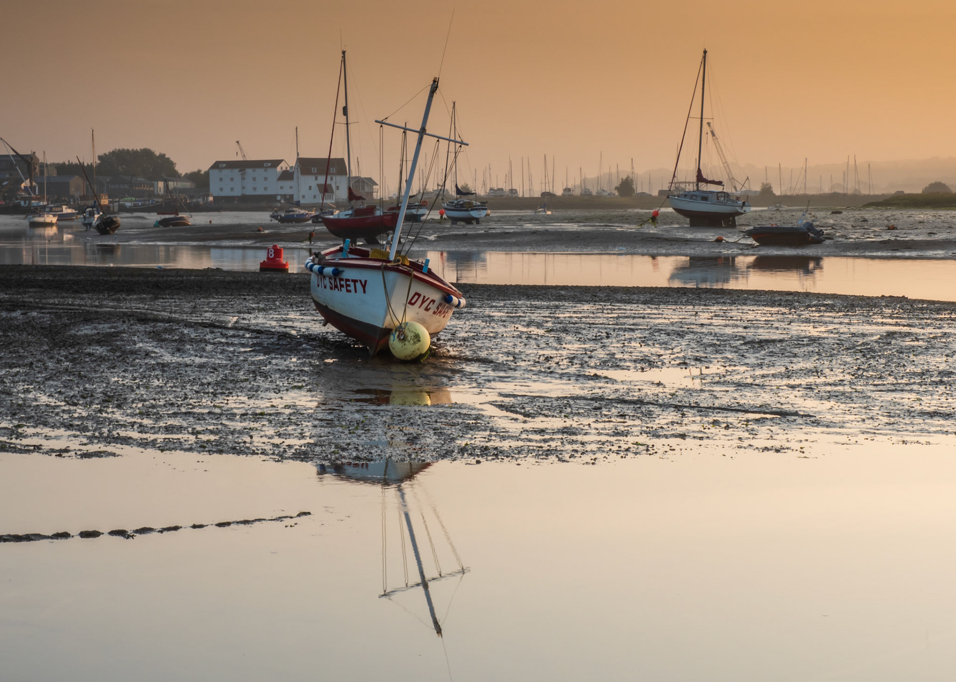 Woodbridge at low tide, 2021