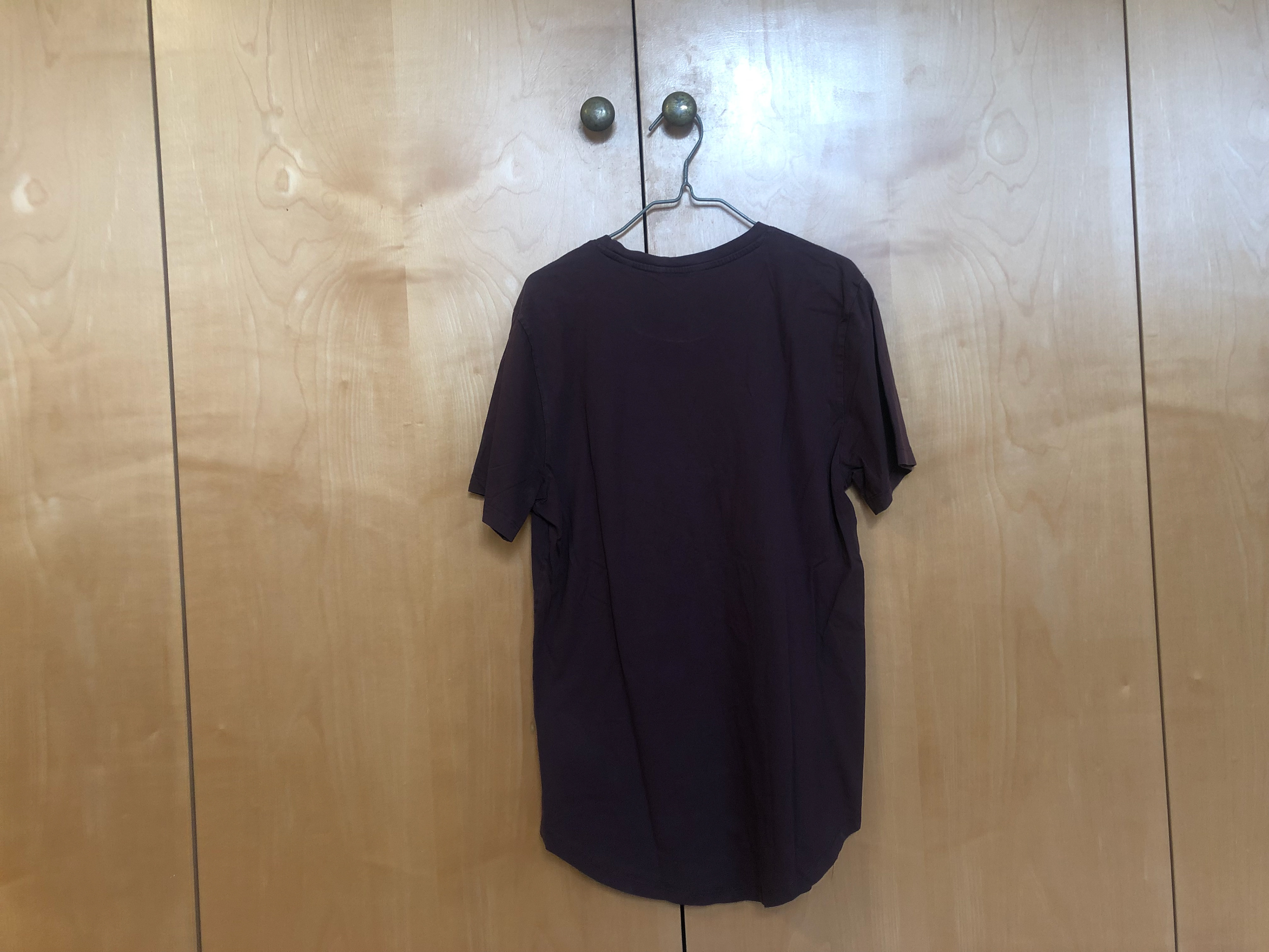 10 € - aubergine shirt - italian man typa fit - size L