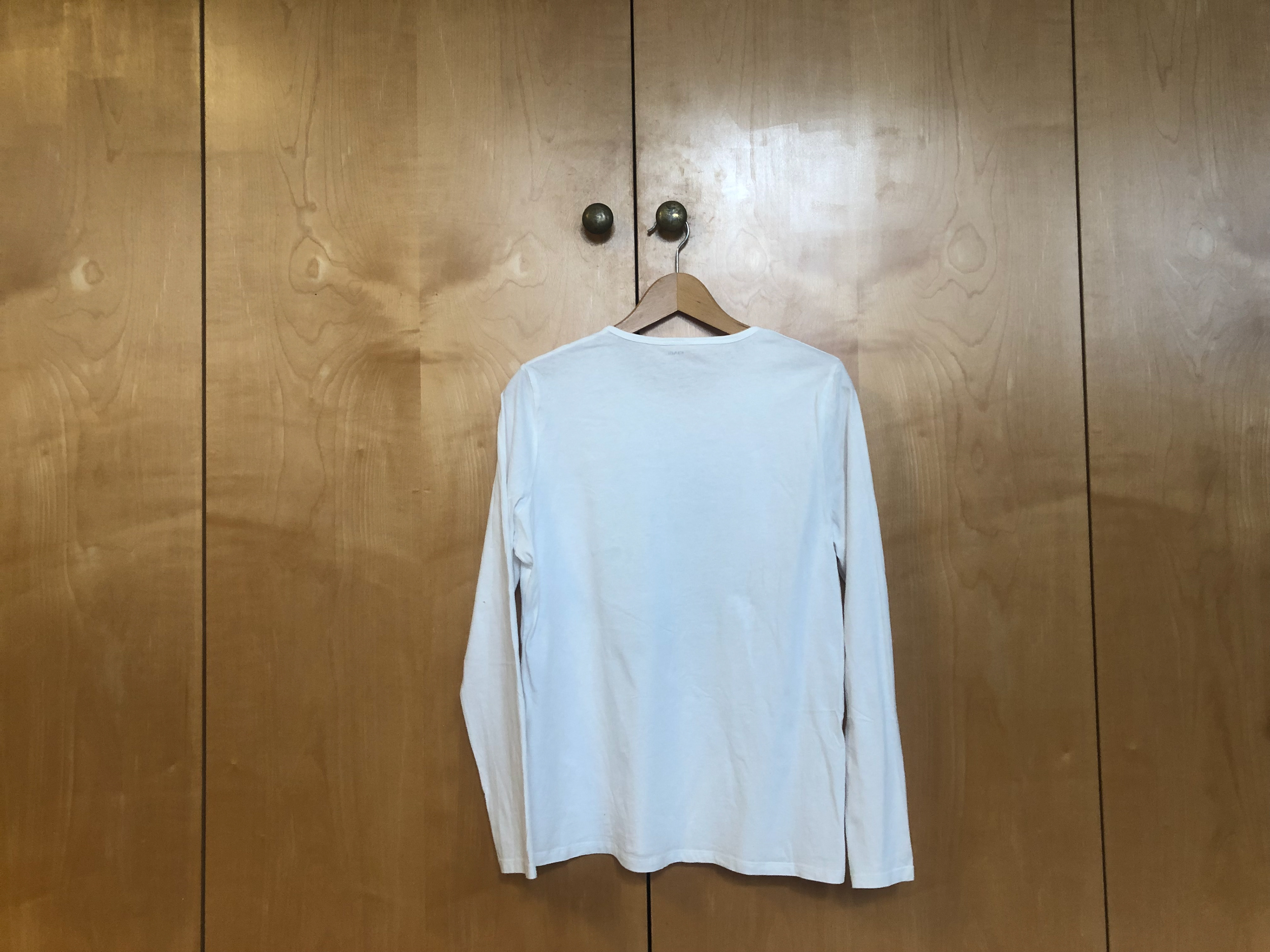 15 € - long sleeve - simple, perfect and even better! brand: kiabi size: XL blessed with crazy sexy screenprinting.