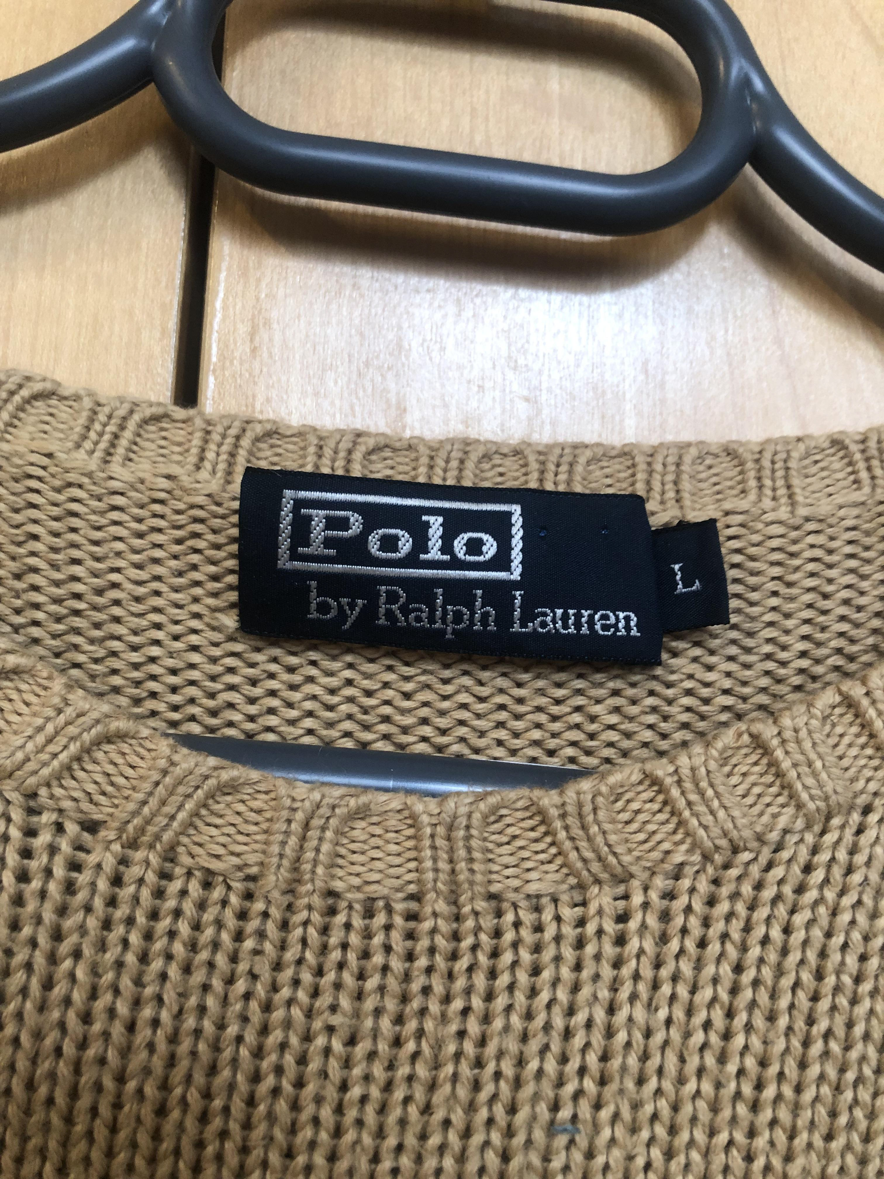 25 € - light brown ralph lauren sweater - knitted and poloed. brand: Polo by ralph lauren size: L men blessed with crazy sexy screenprinting.