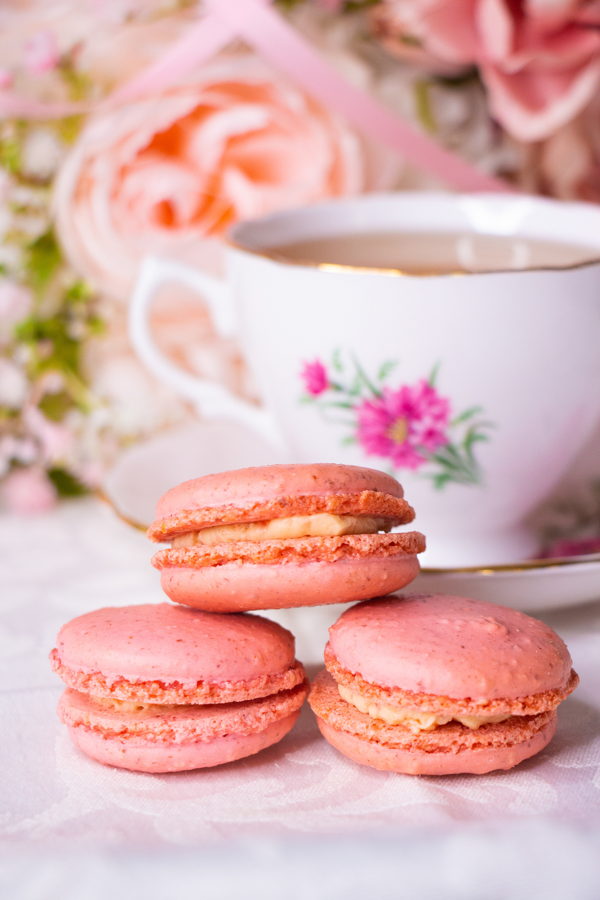 Tea & Macarons Photo Series