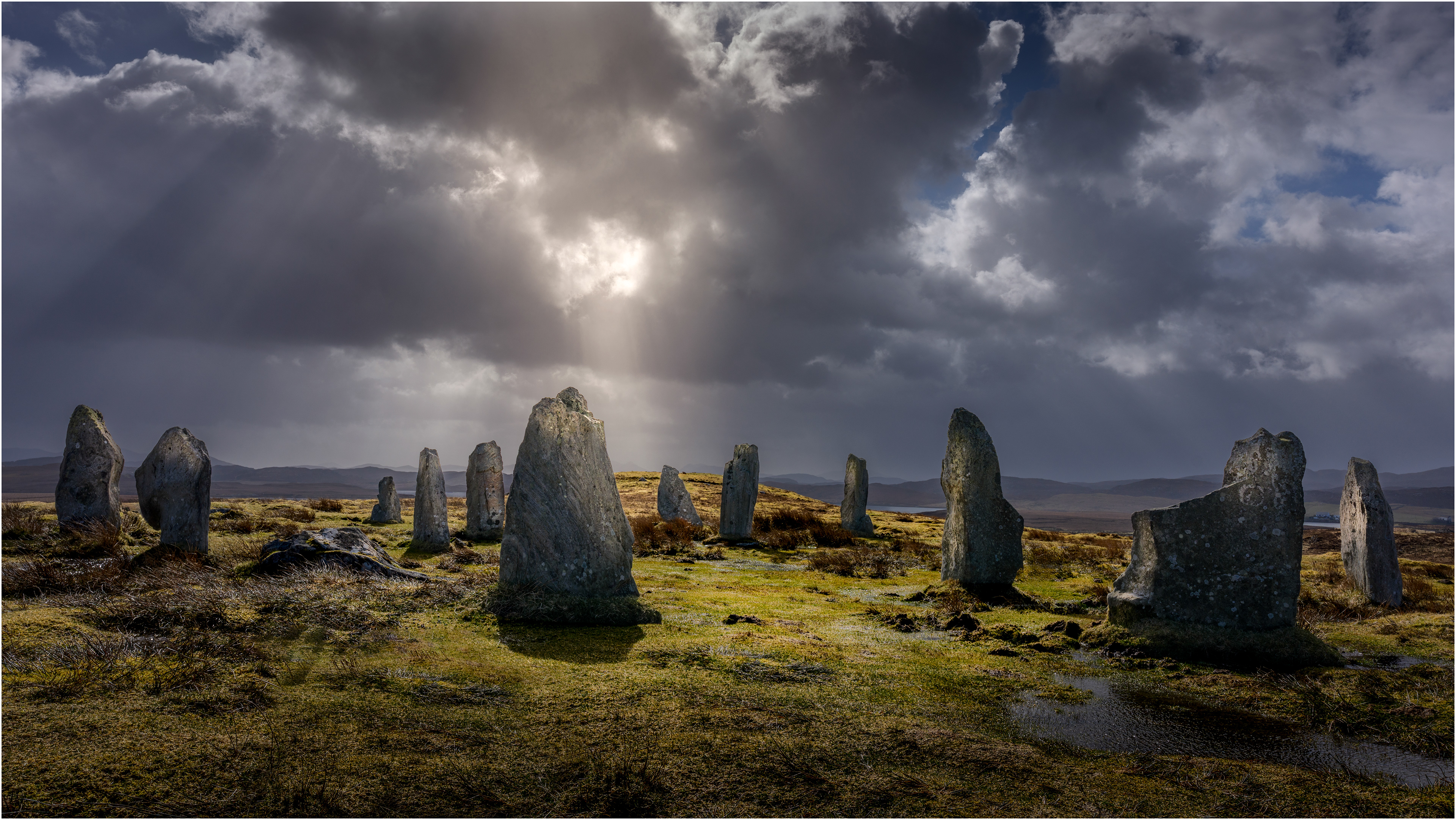 Callanish Stone CIrcle Isle of Lewis: Scotland