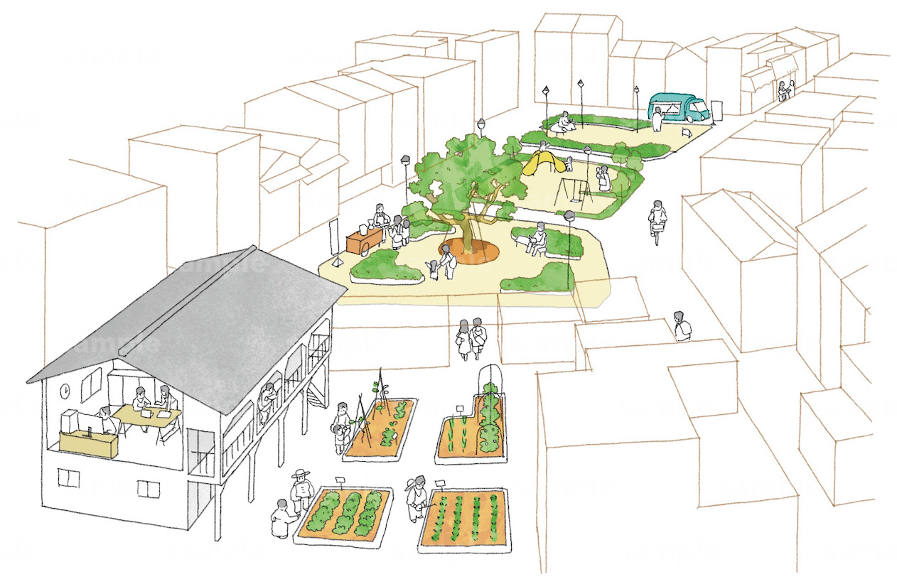 ［大阪府門真市］文化住宅と公園活用