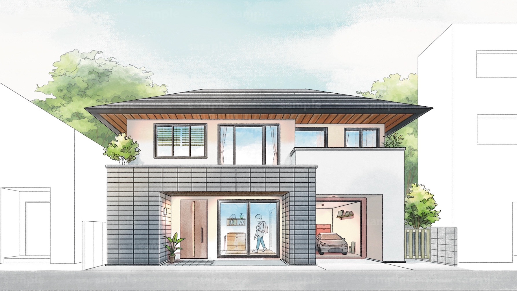 住宅外観イメージ