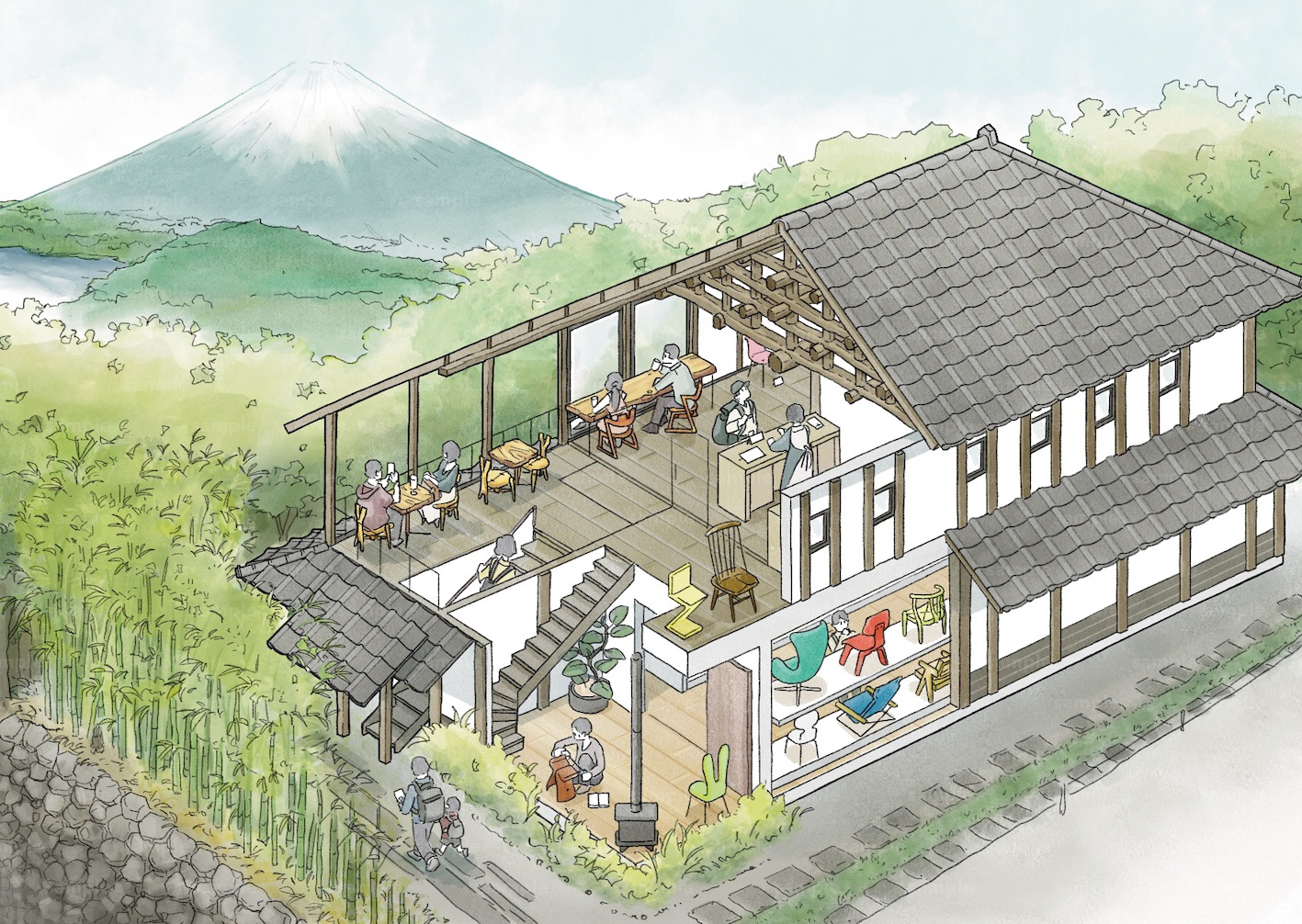 Mt.Fuji Wood Culture Society「椅子の学び舎」
