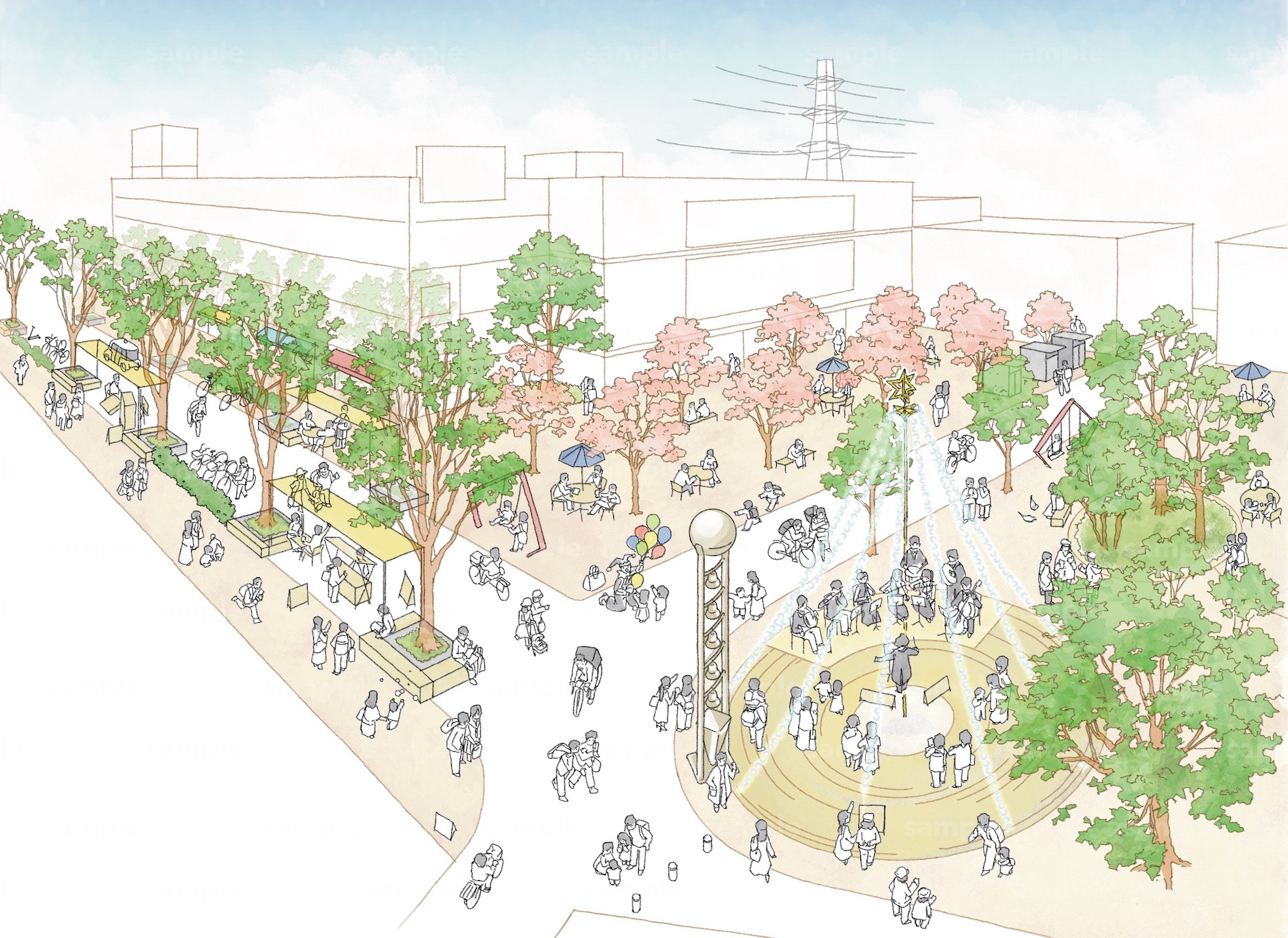 ［大阪府門真市］駅前広場の活用