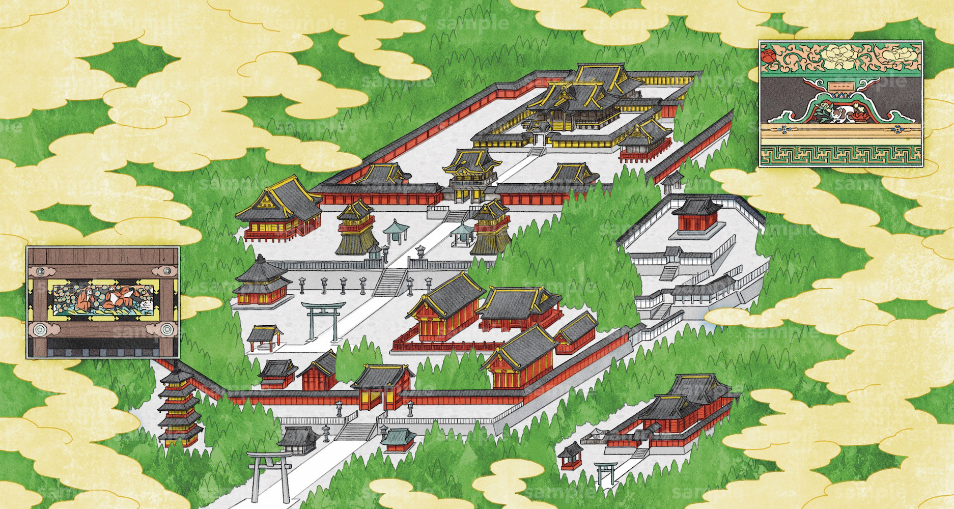近世の神社建築解説図