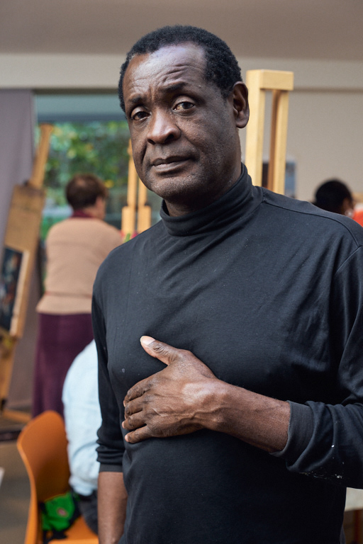 Anthony Daley, Jamaican-British Abstract Expressionist painter