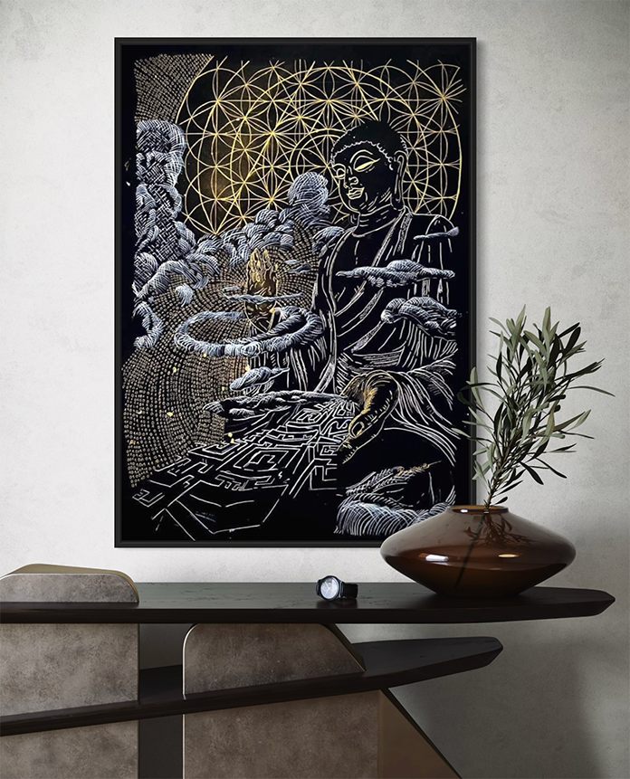 "The Ultimate Reality" 100x70cm