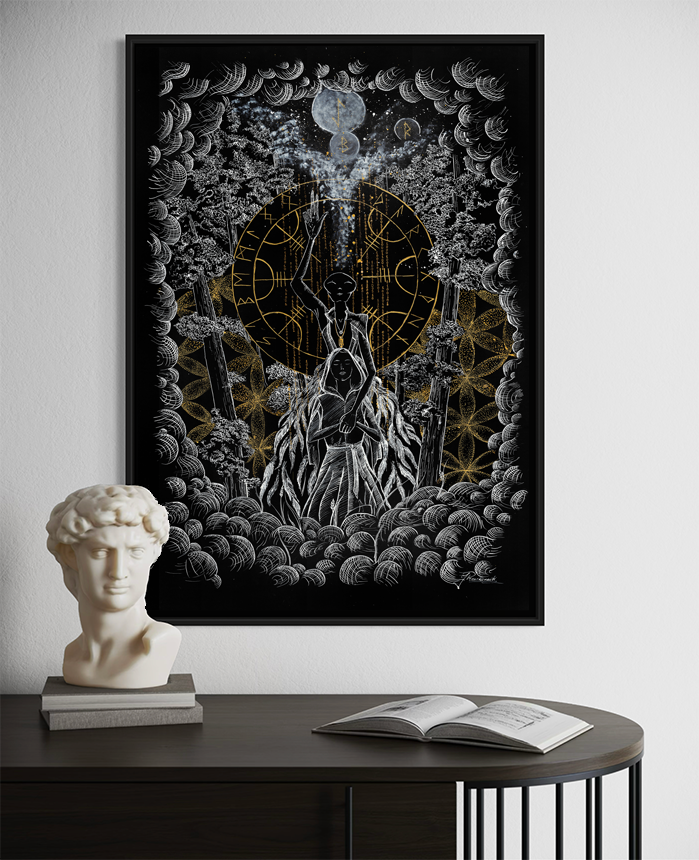 "Trust" 100x70cm