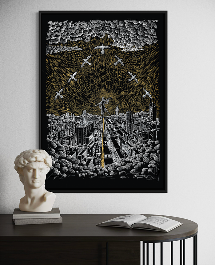 "Alingnment" 100x70cm