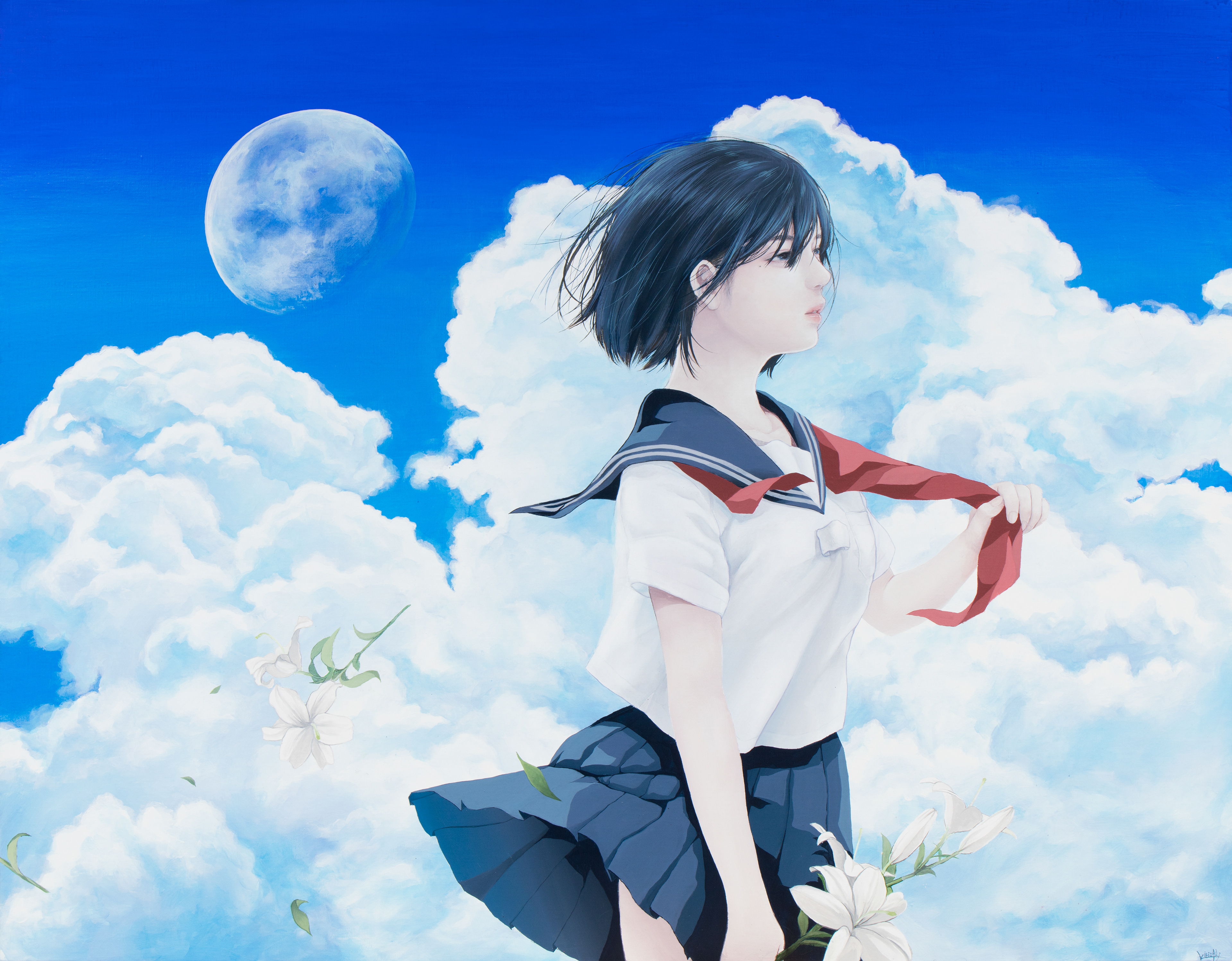 キャンバス・アクリル絵具