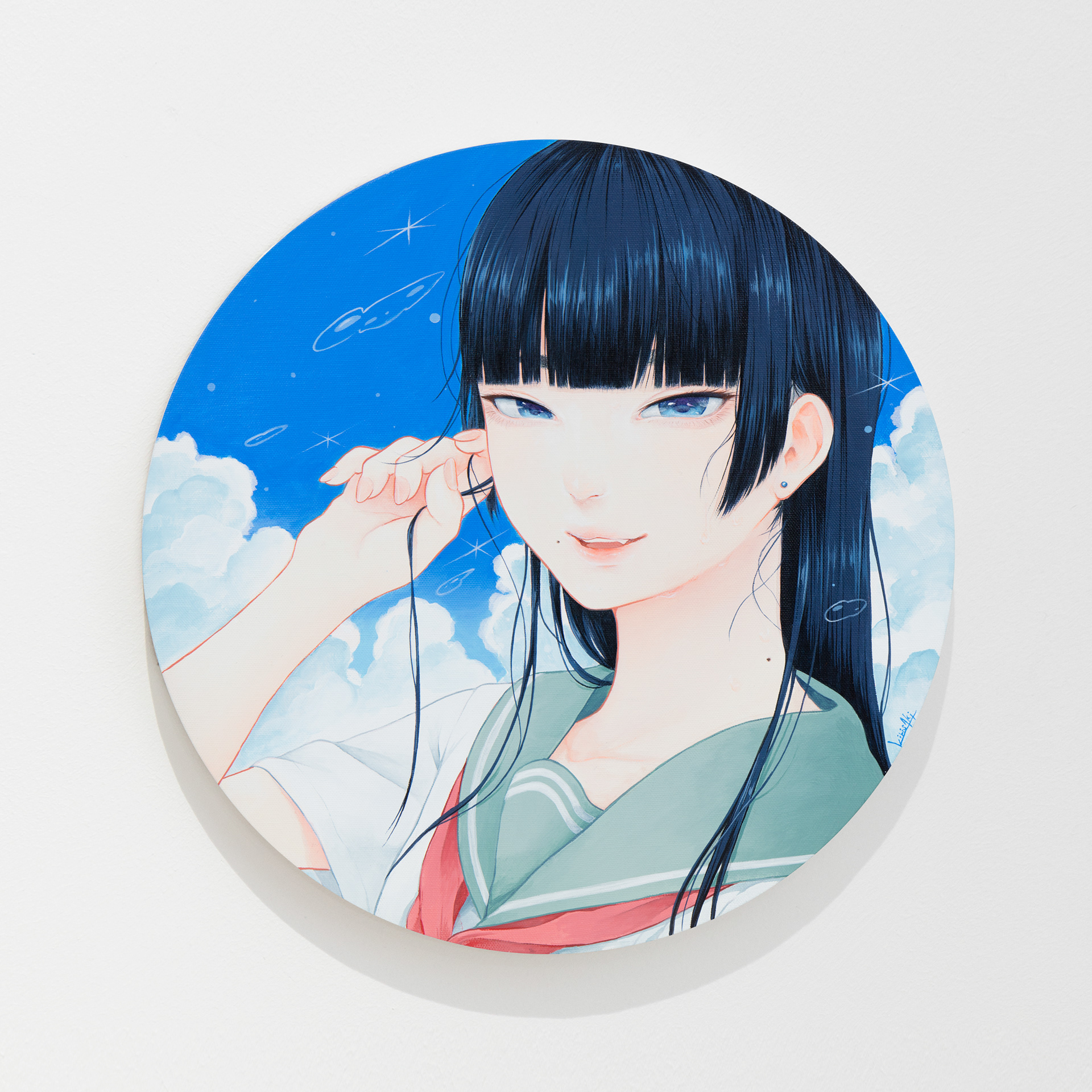 キャンバス・アクリル絵具