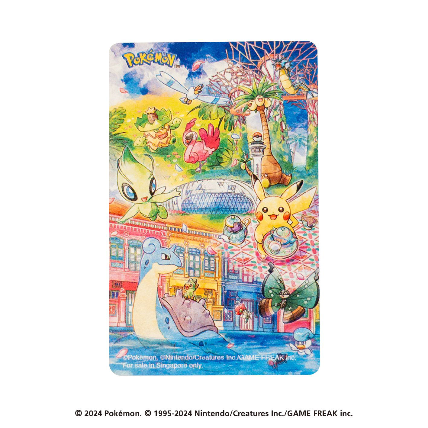 ポケモンセンターシンガポール５周年記念イラスト