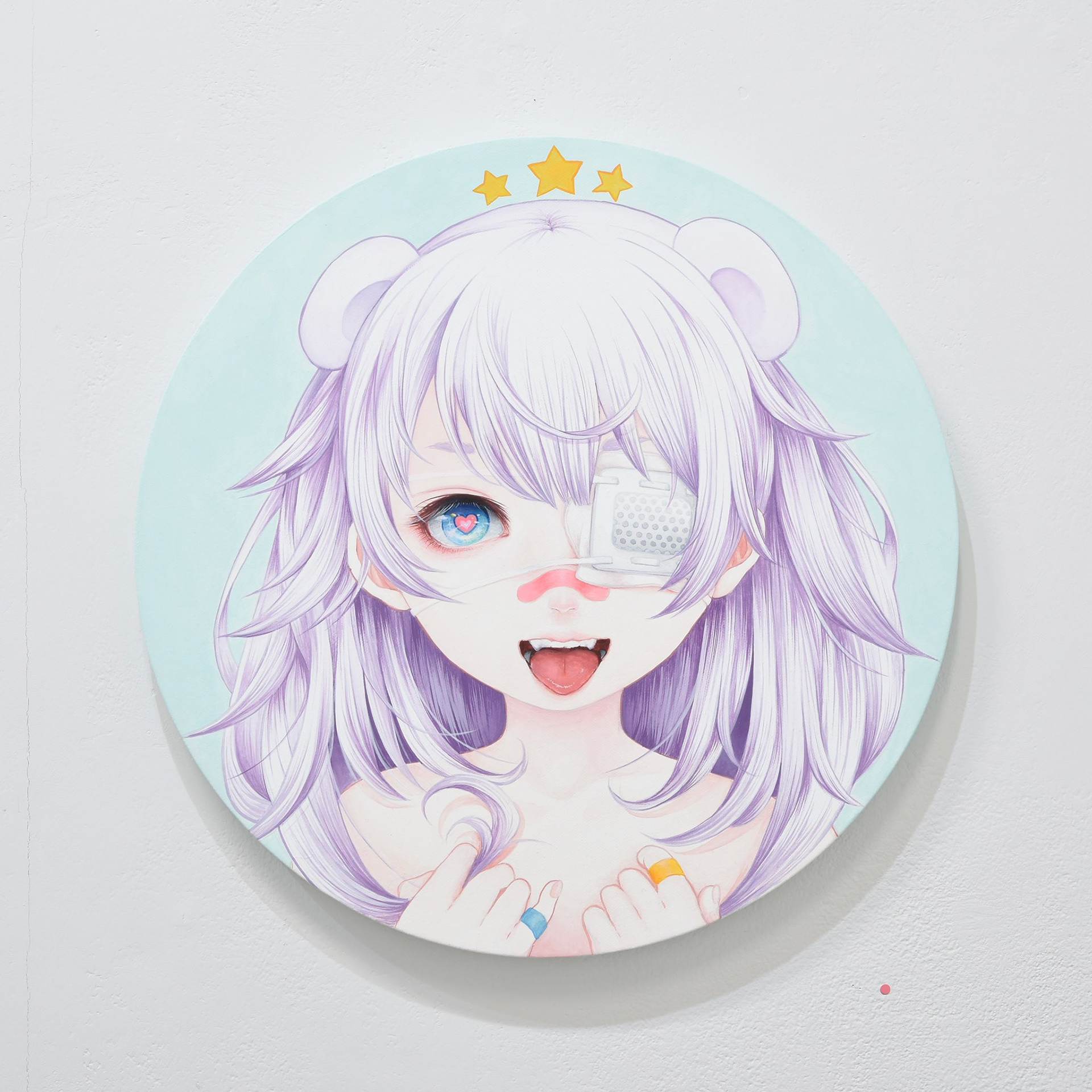 キャンバス・アクリル絵具