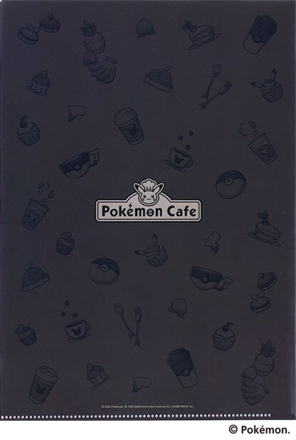 ポケモンカフェグッズ クリアファイル