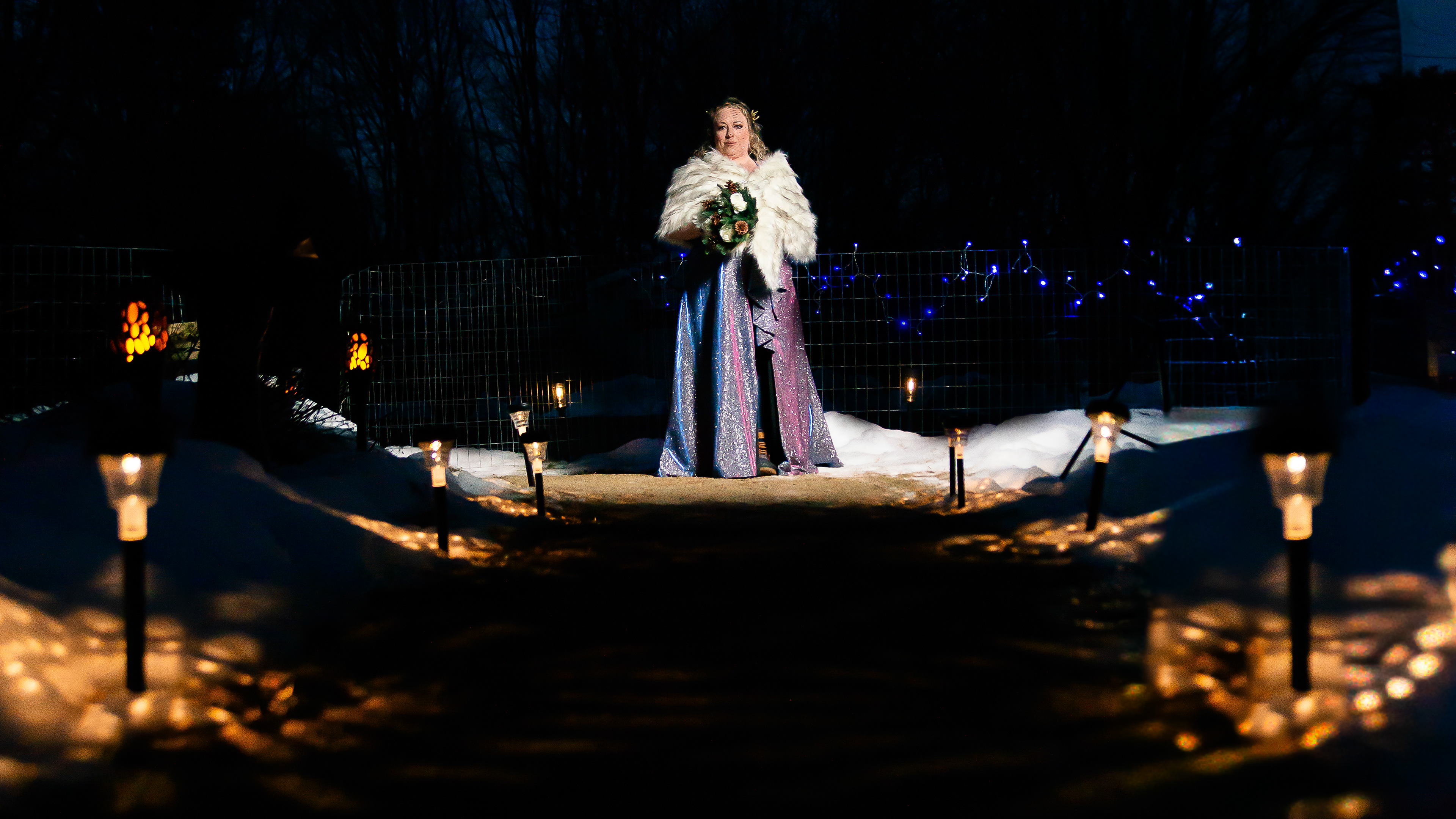 Ice Bride in Winter