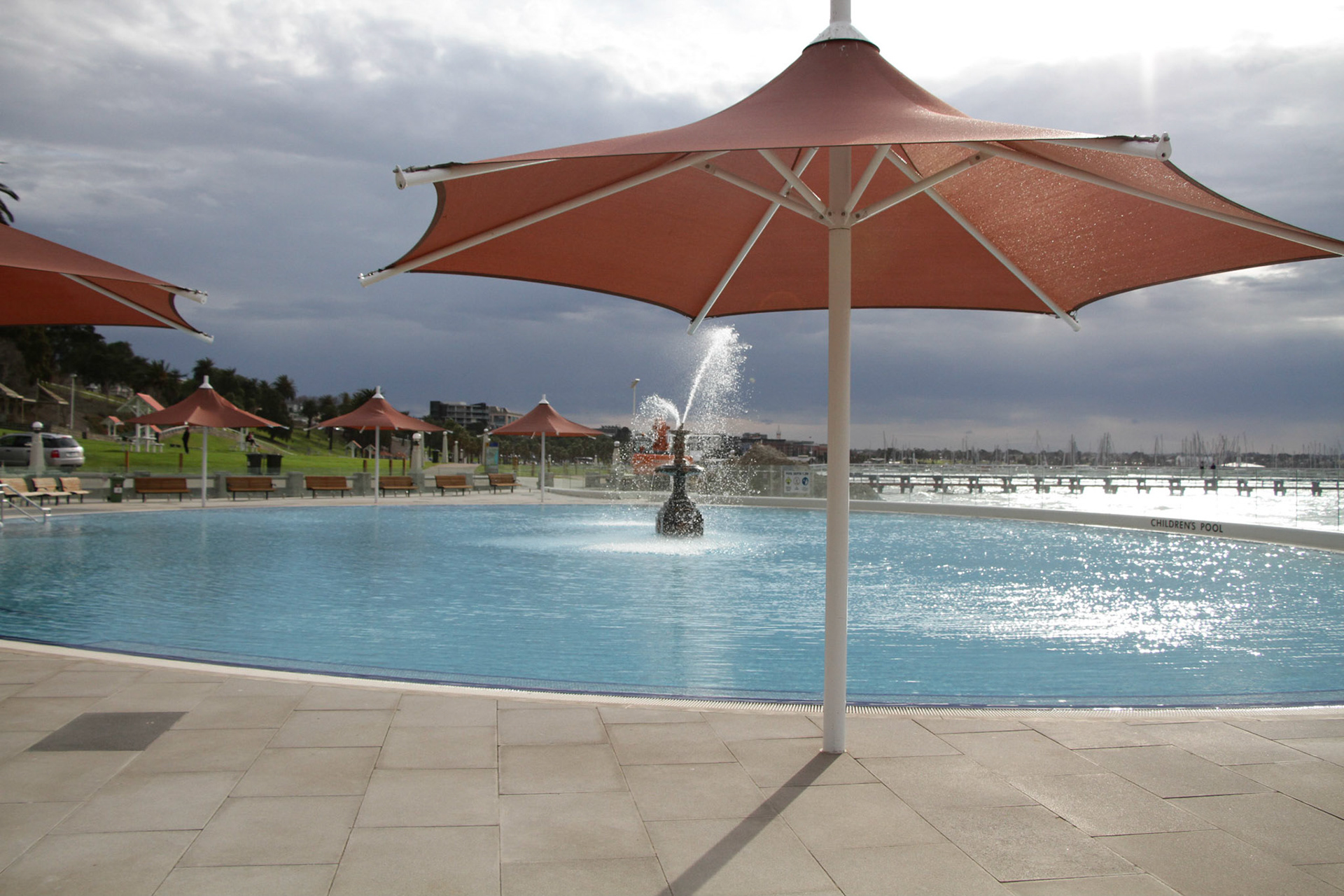 Eastern beach paddling pool Geelong
