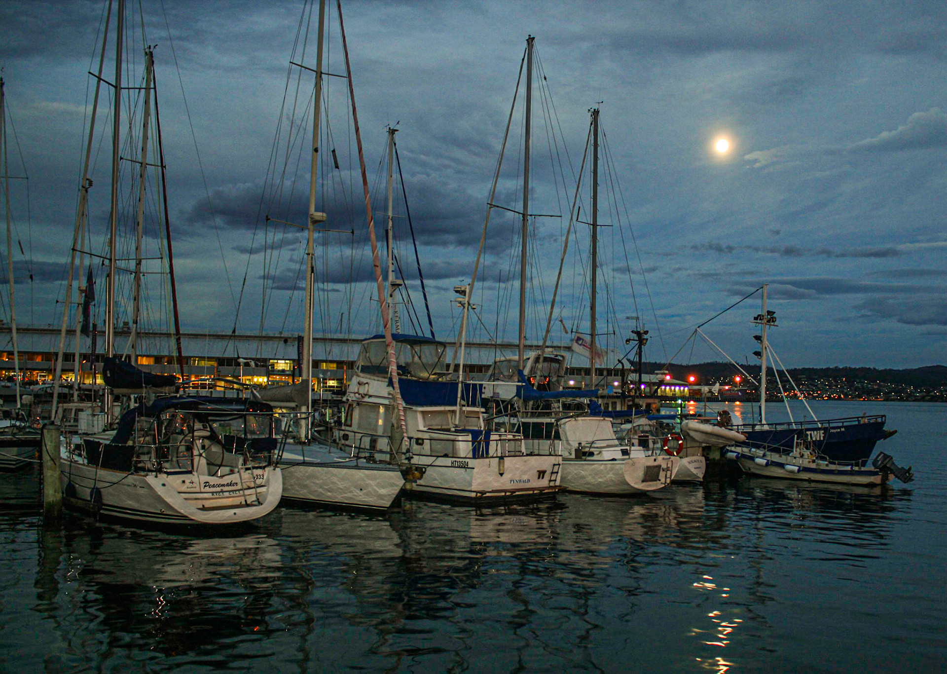 Wellington marina NZ