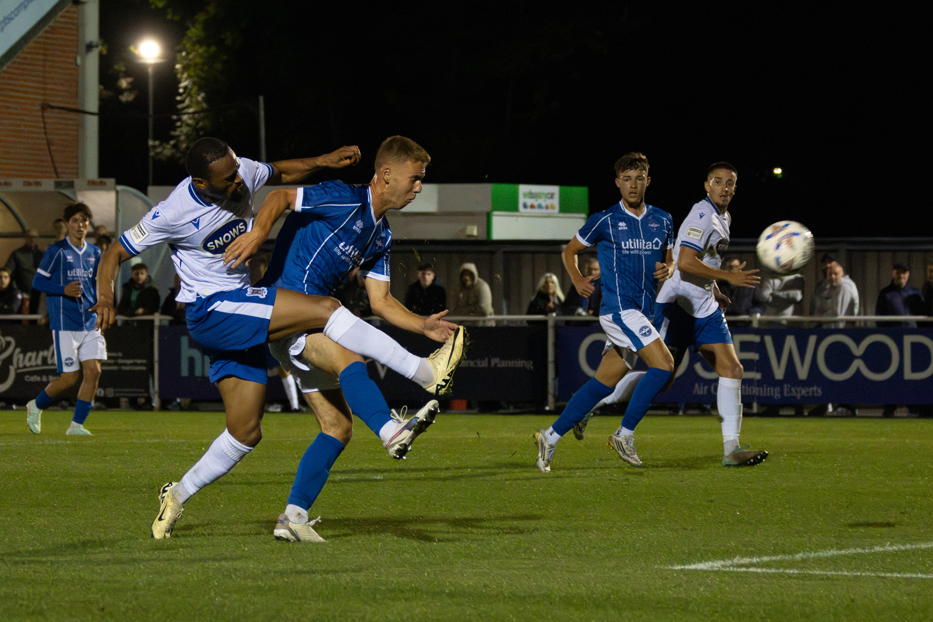 Hisham Kasimu scores.