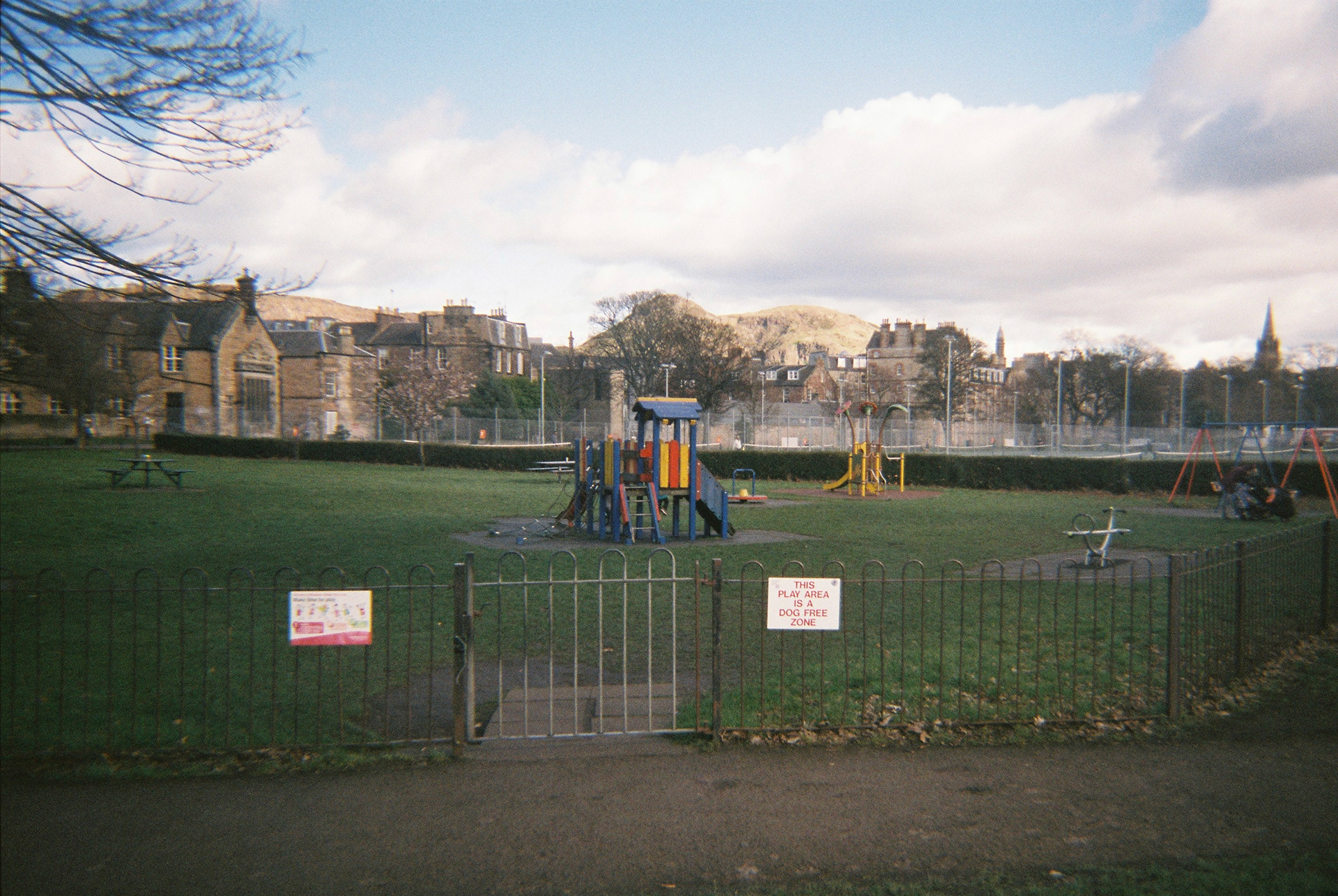 Playground in Meadows - Edinburgh, Scotland 2023