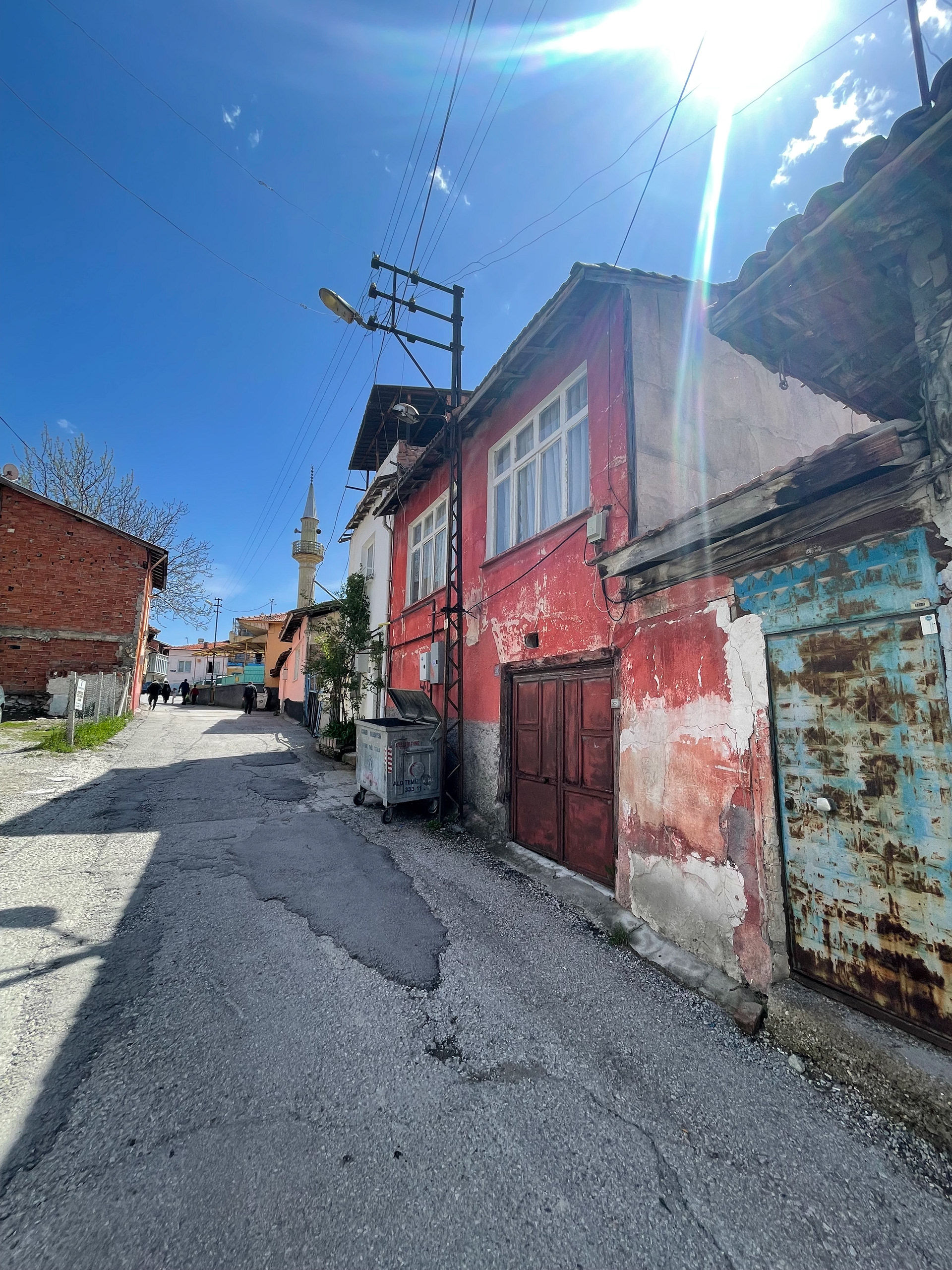 A colourful street, Çorum, Turkey