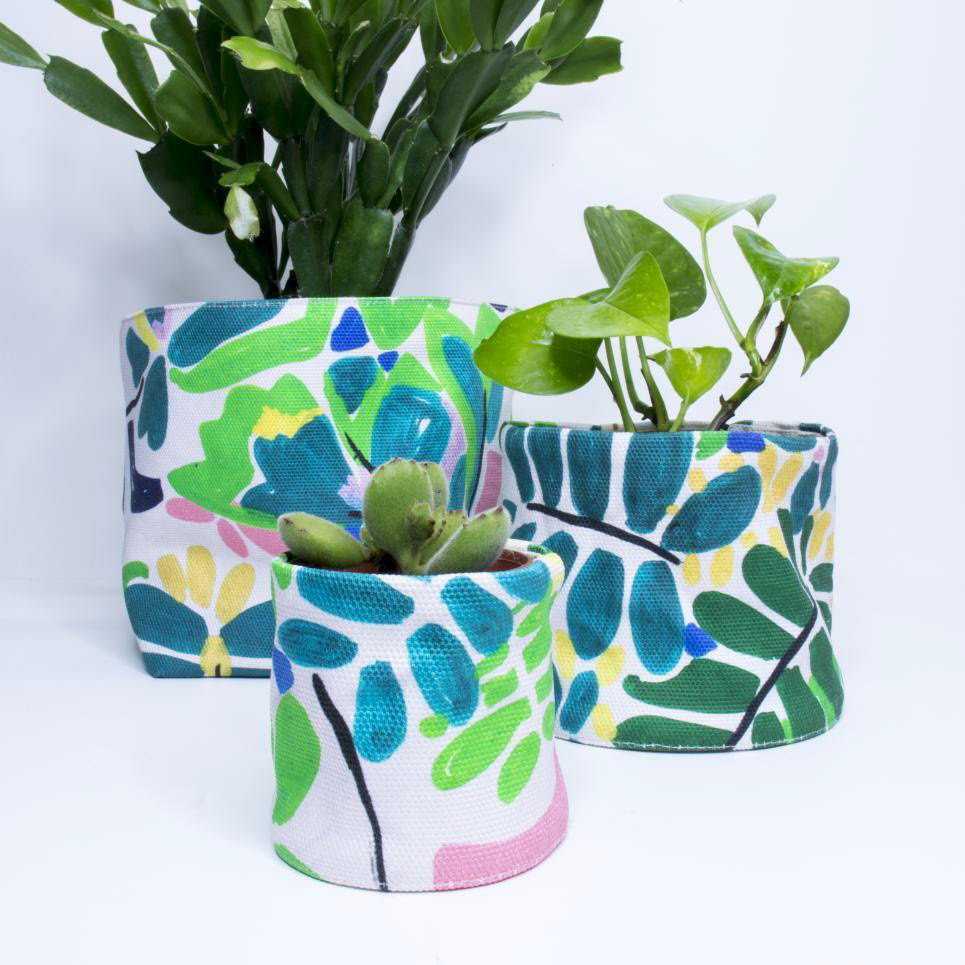 Planters by moobee featuring "Light Through the Trees". Photo credit: moobee