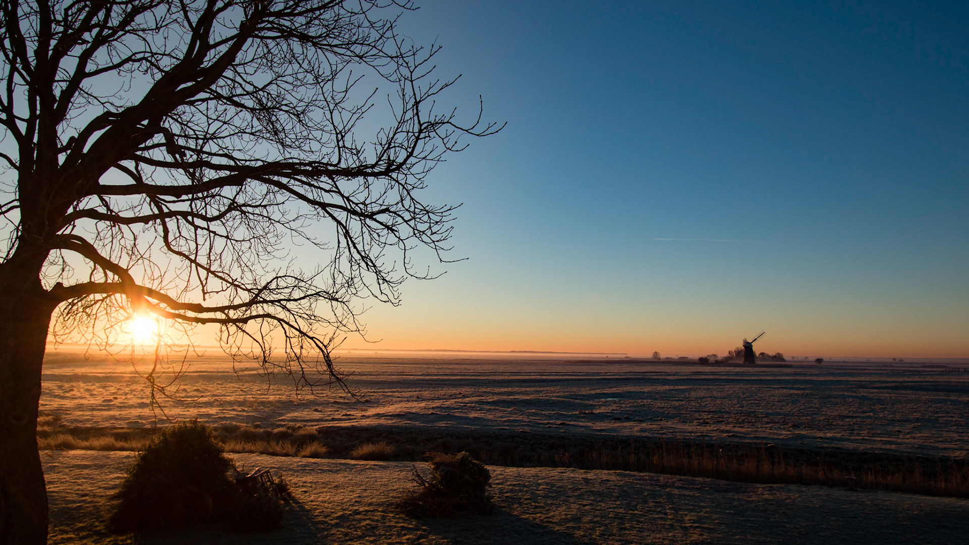 Sunrise over Halvergate Marsh (Jan-17)