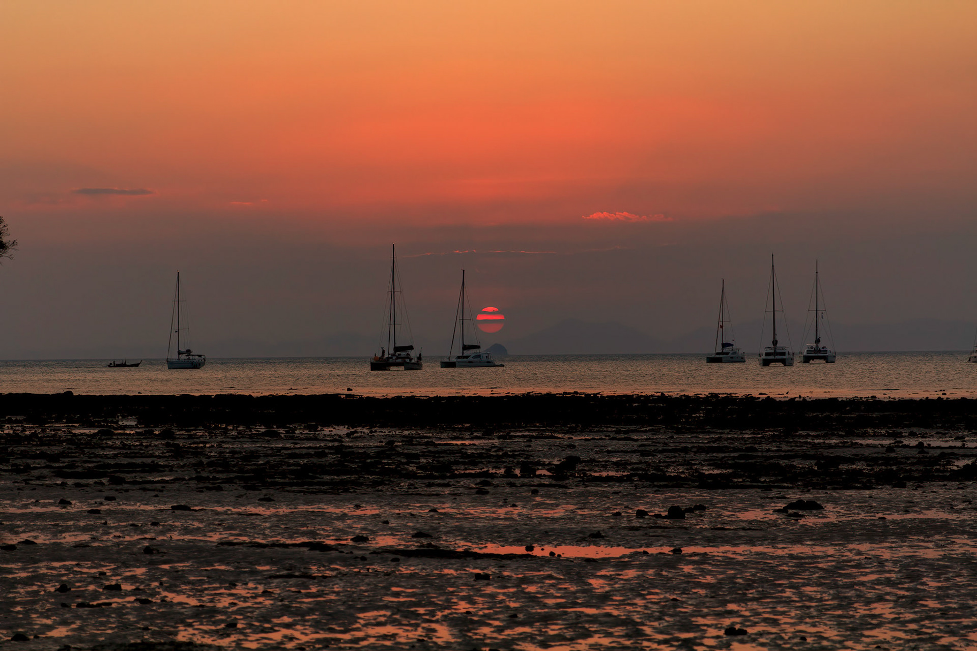 Sunset at Railay Bay, Thailand (Feb-13)