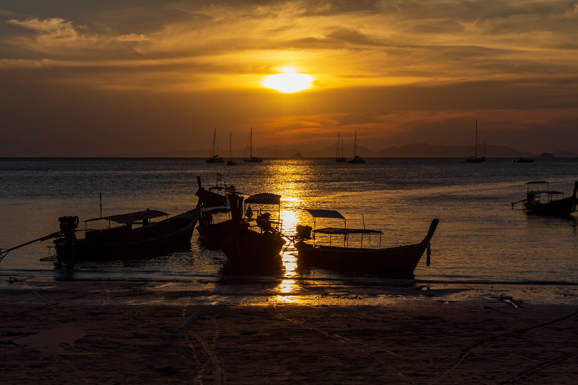 Sunset, Railay Bay, Thailand (Feb-13)