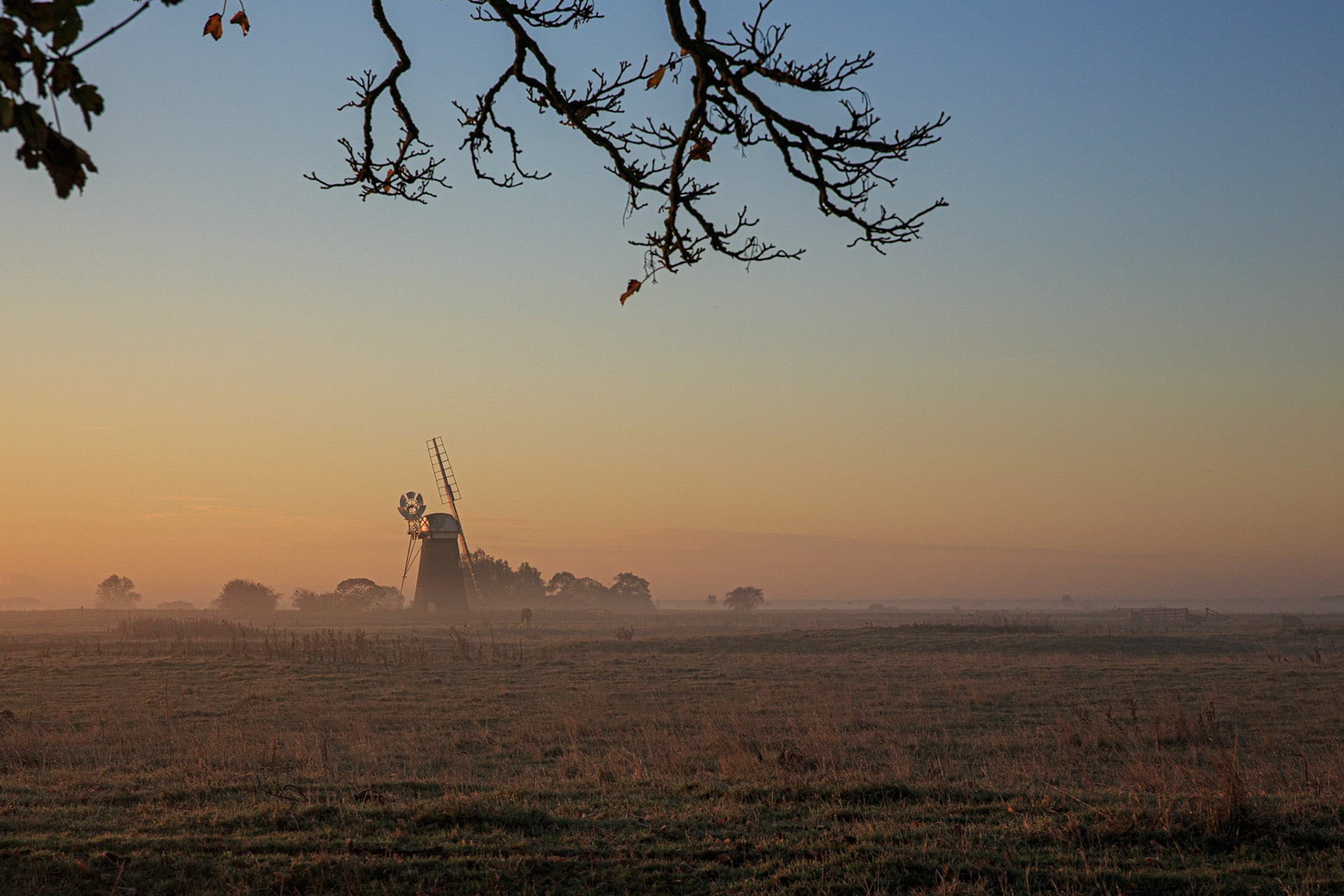 Sunrise across the marsh (October 2018)