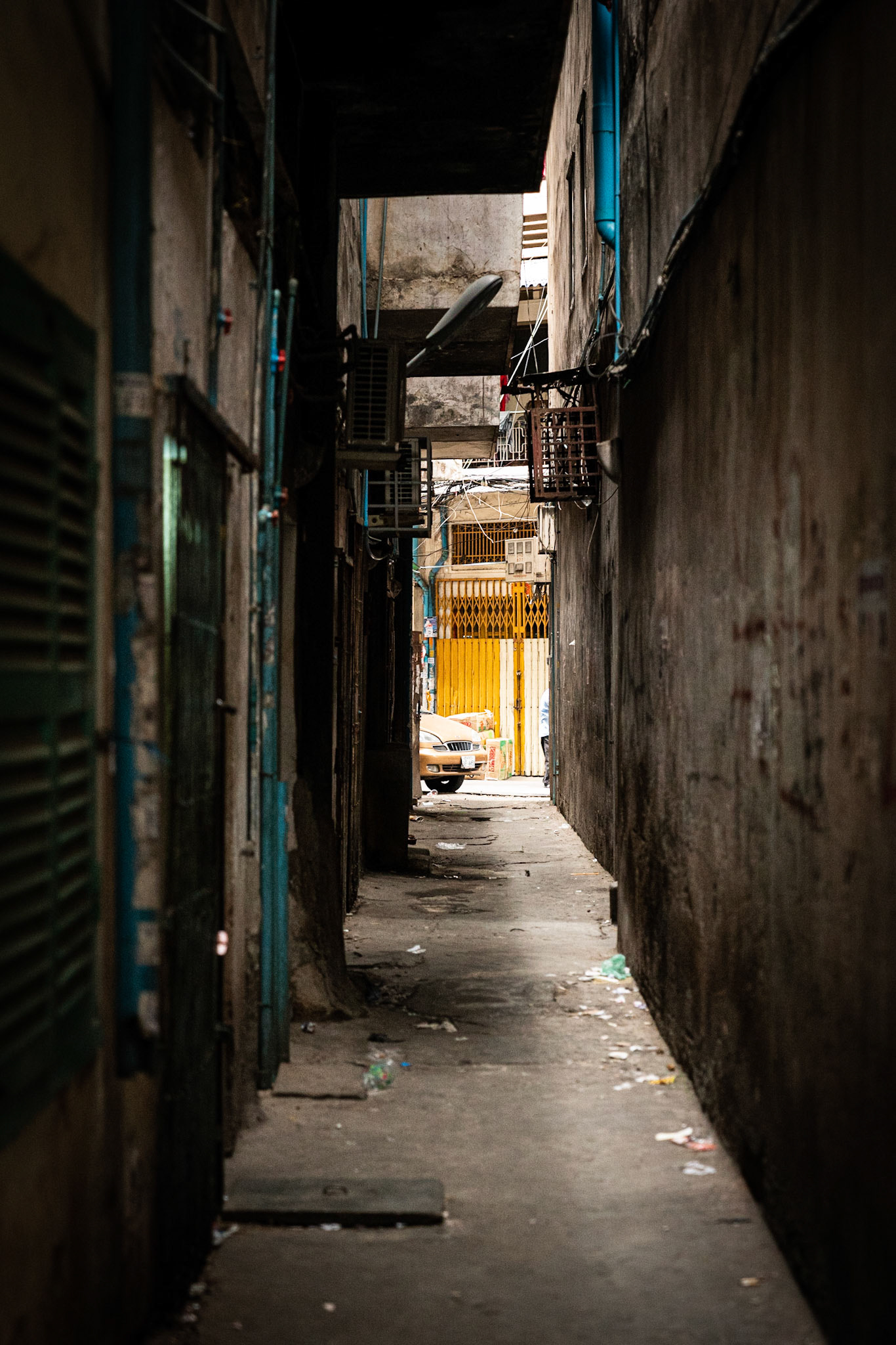 Narrow streets