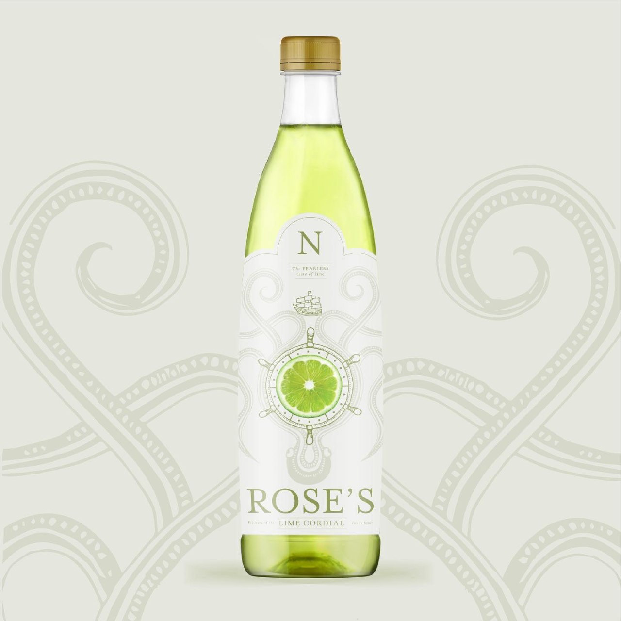 Tk Tk 'ROSES LIME CORDIAL' REBRAND