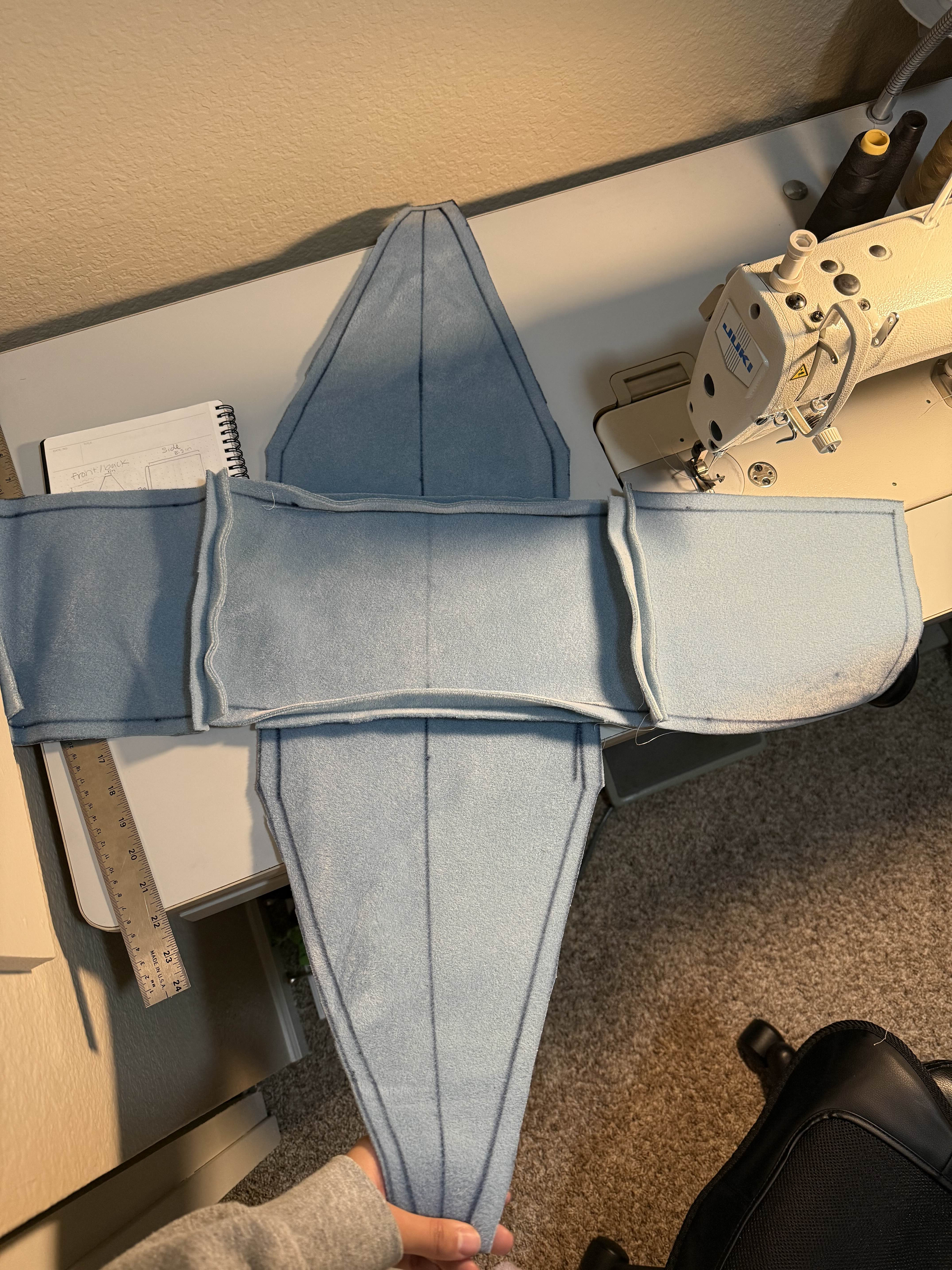 Materials Sewn Together