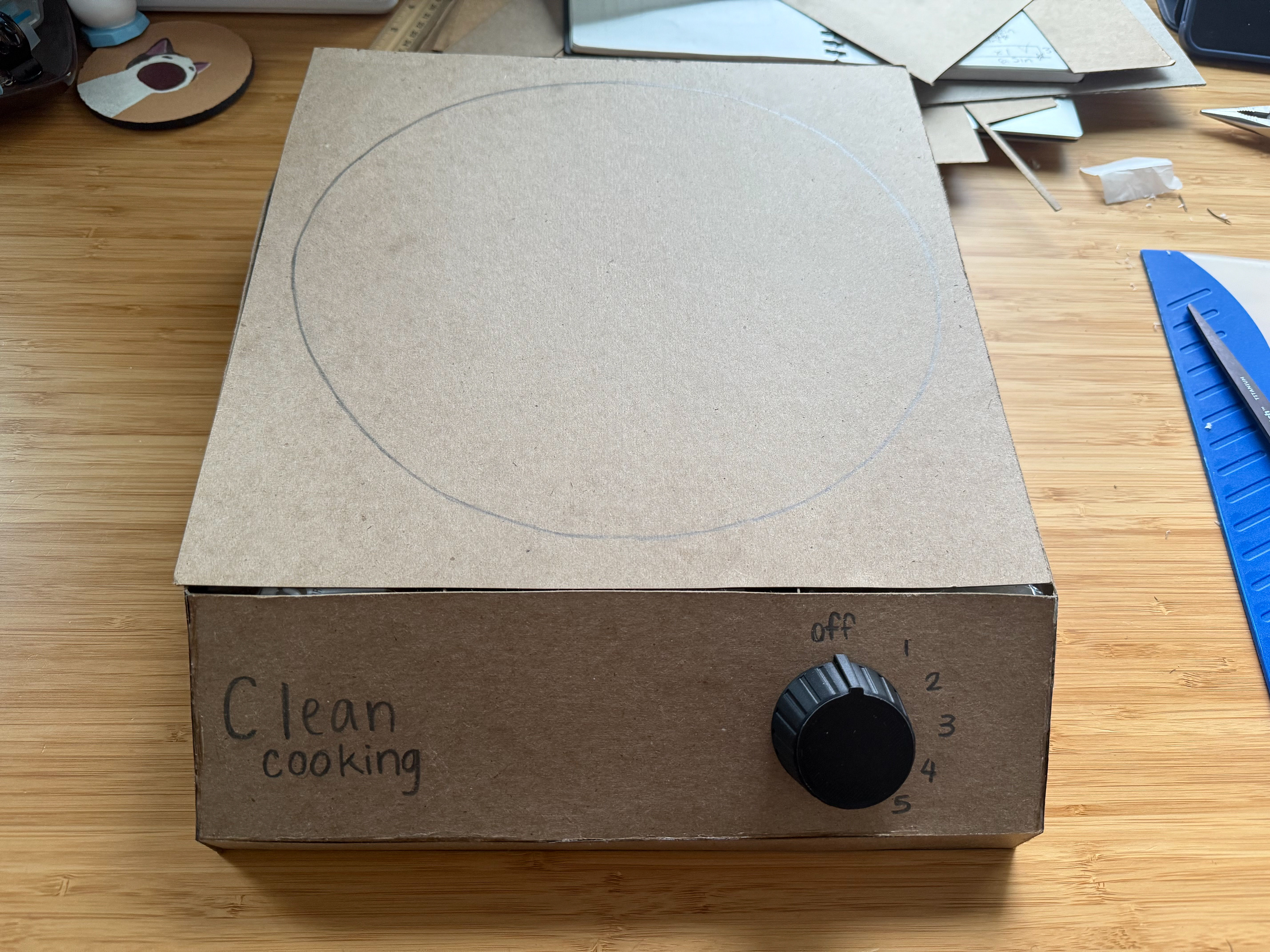 final product: front view