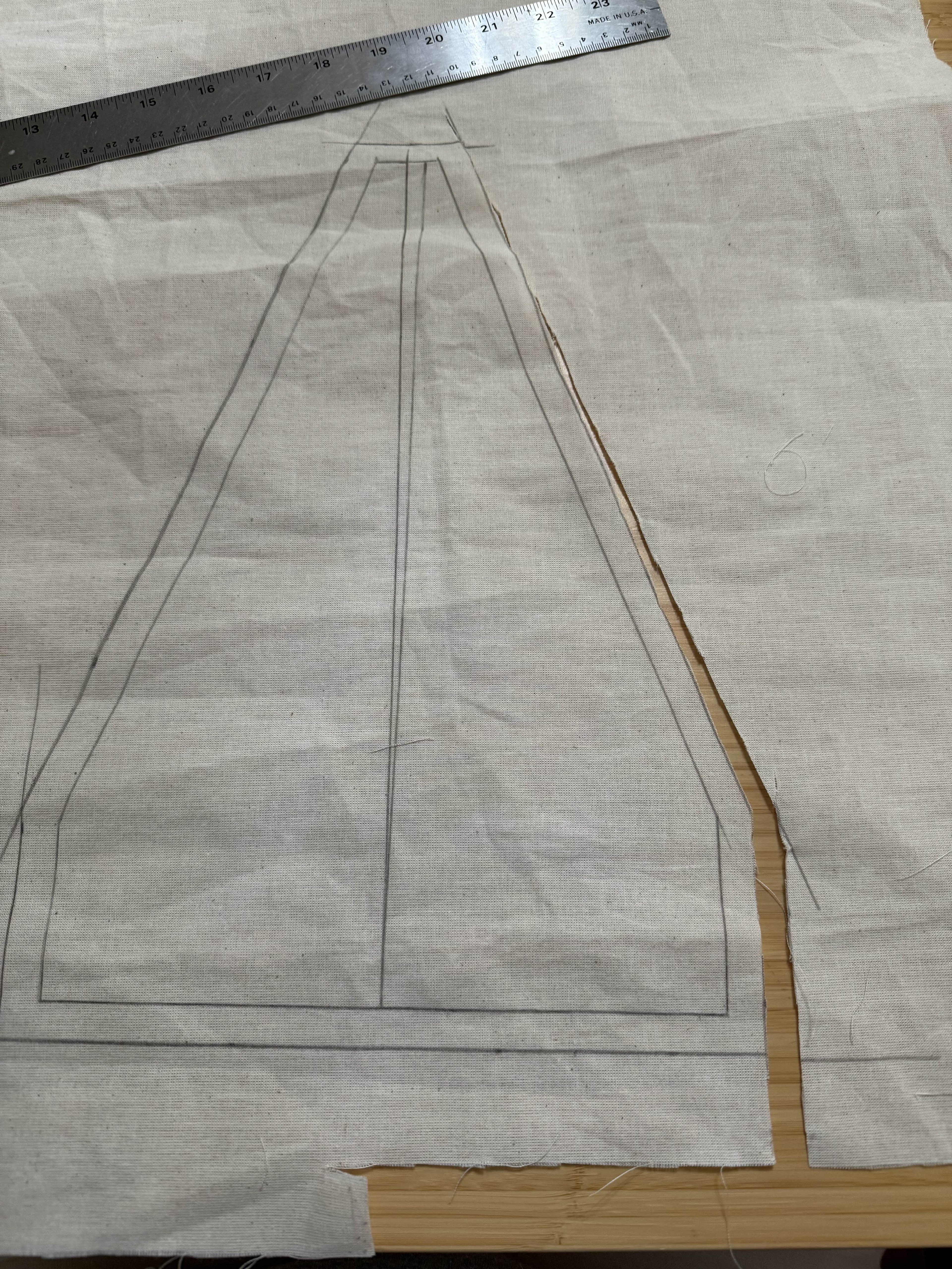 Pattern Measurement with Seam allowance