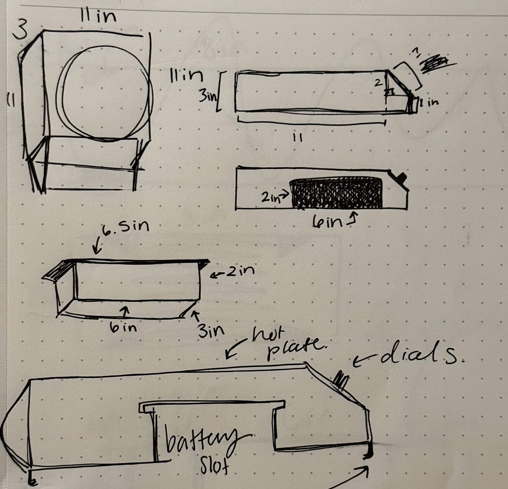 initial sketch