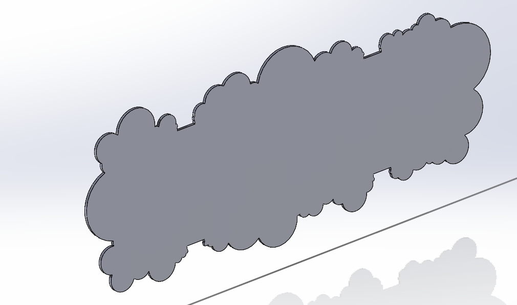 SolidWorks Napkin Base Sketch