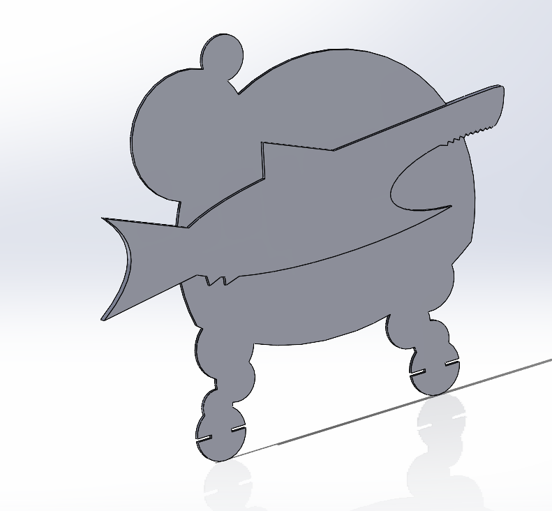 SolidWorks Napkin Side Sketch