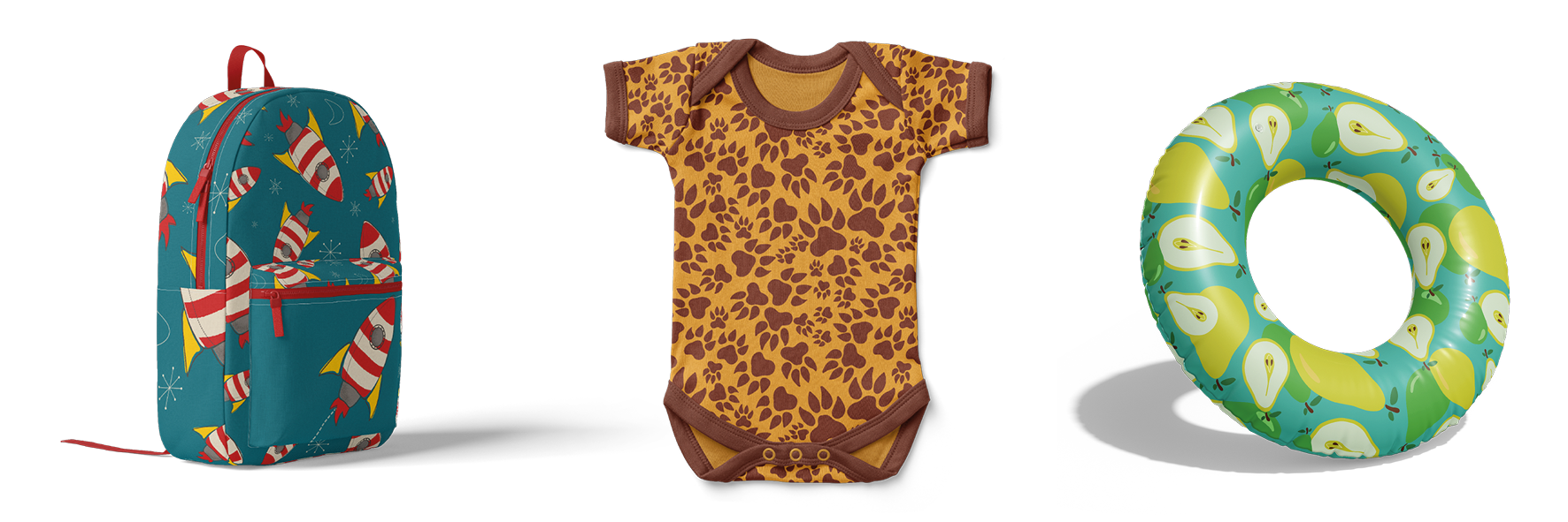 Playful patterns for real-world products, by Marlies Blokland