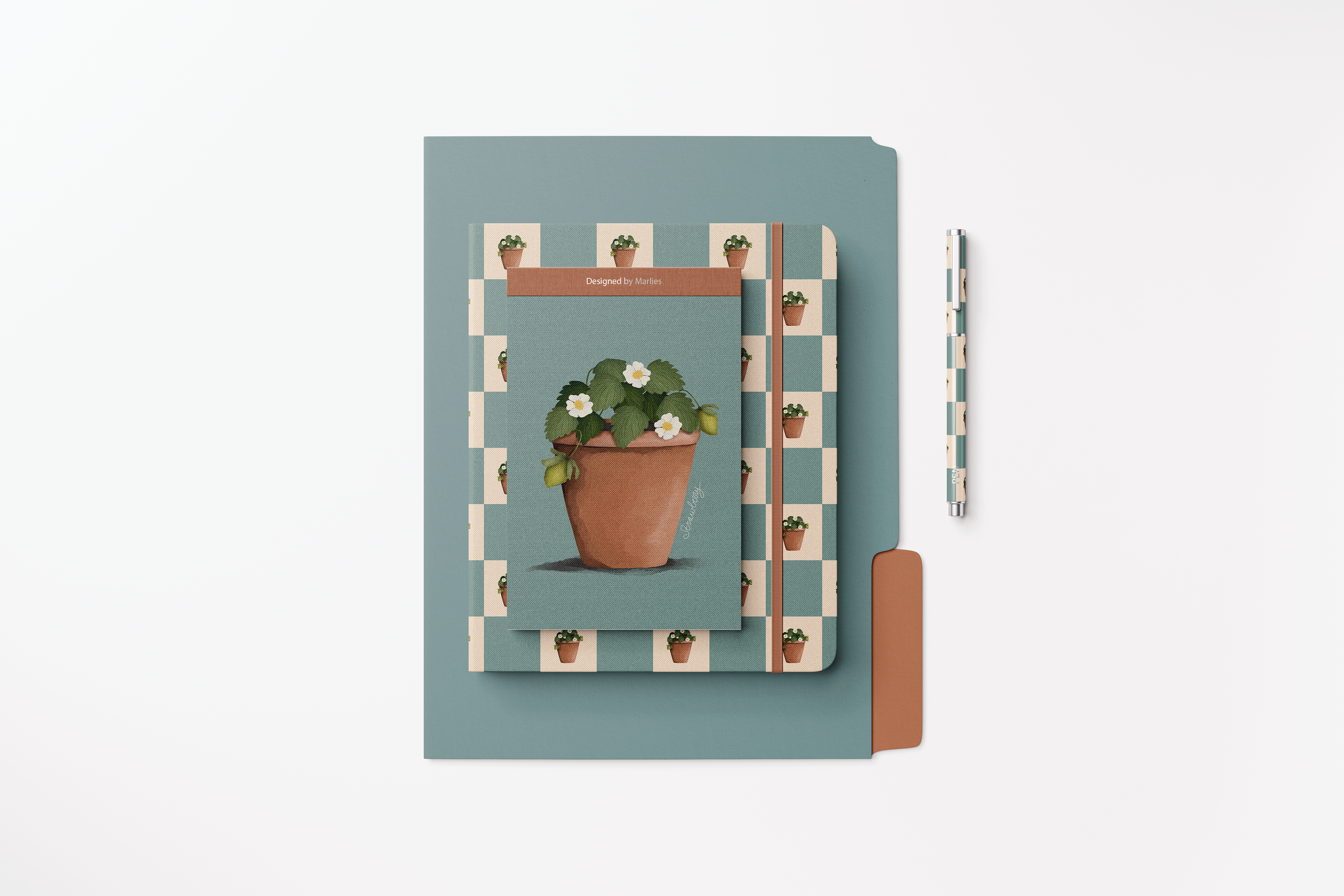 Stationery Set Mockup Set v.1 (part of Stationery Set Mockup Bundle)