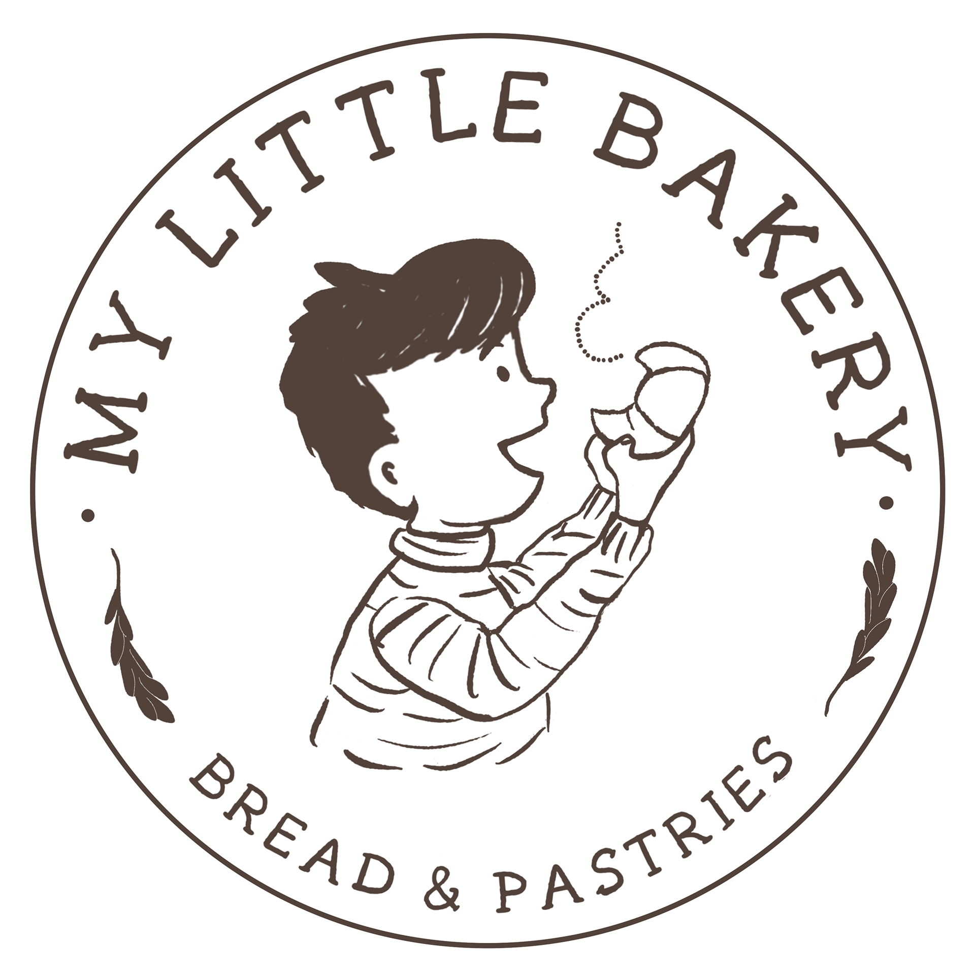 Simplified logo: Without texture, for signage, stamps and small sizes