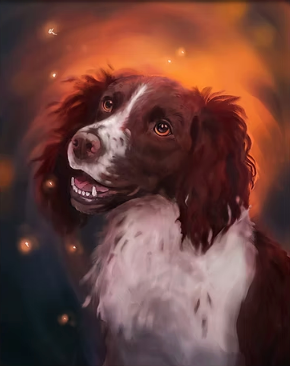 "Ruska" pet potrait