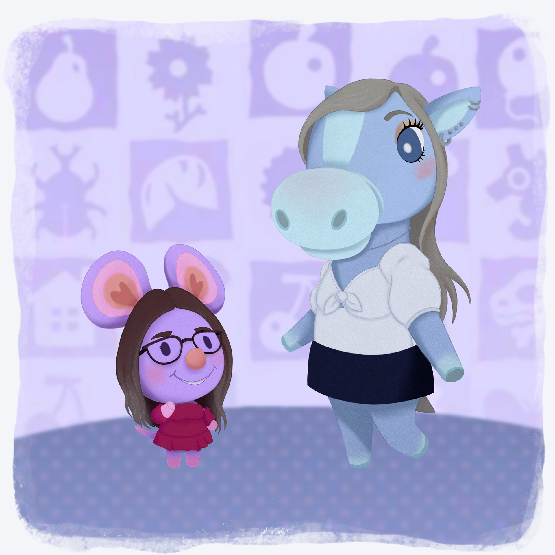 Alexa Mouse and Gynith Horse