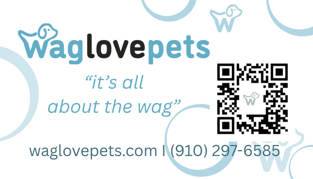 Copy of Copy of waglovepets Business Card - 2